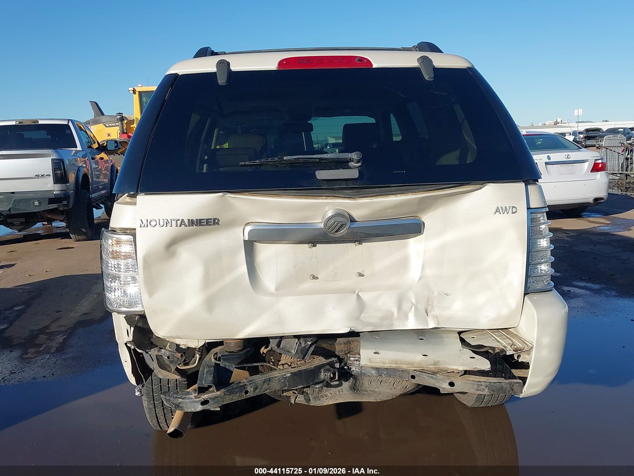 2006 Mercury Mountaineer Luxury Кремовый vin: 4M2EU47E06UJ24753