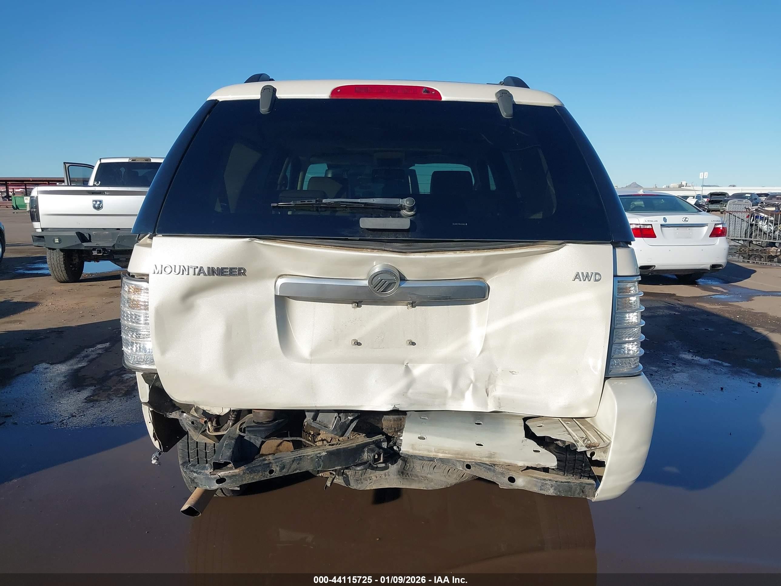 2006 Mercury Mountaineer Luxury Кремовый vin: 4M2EU47E06UJ24753