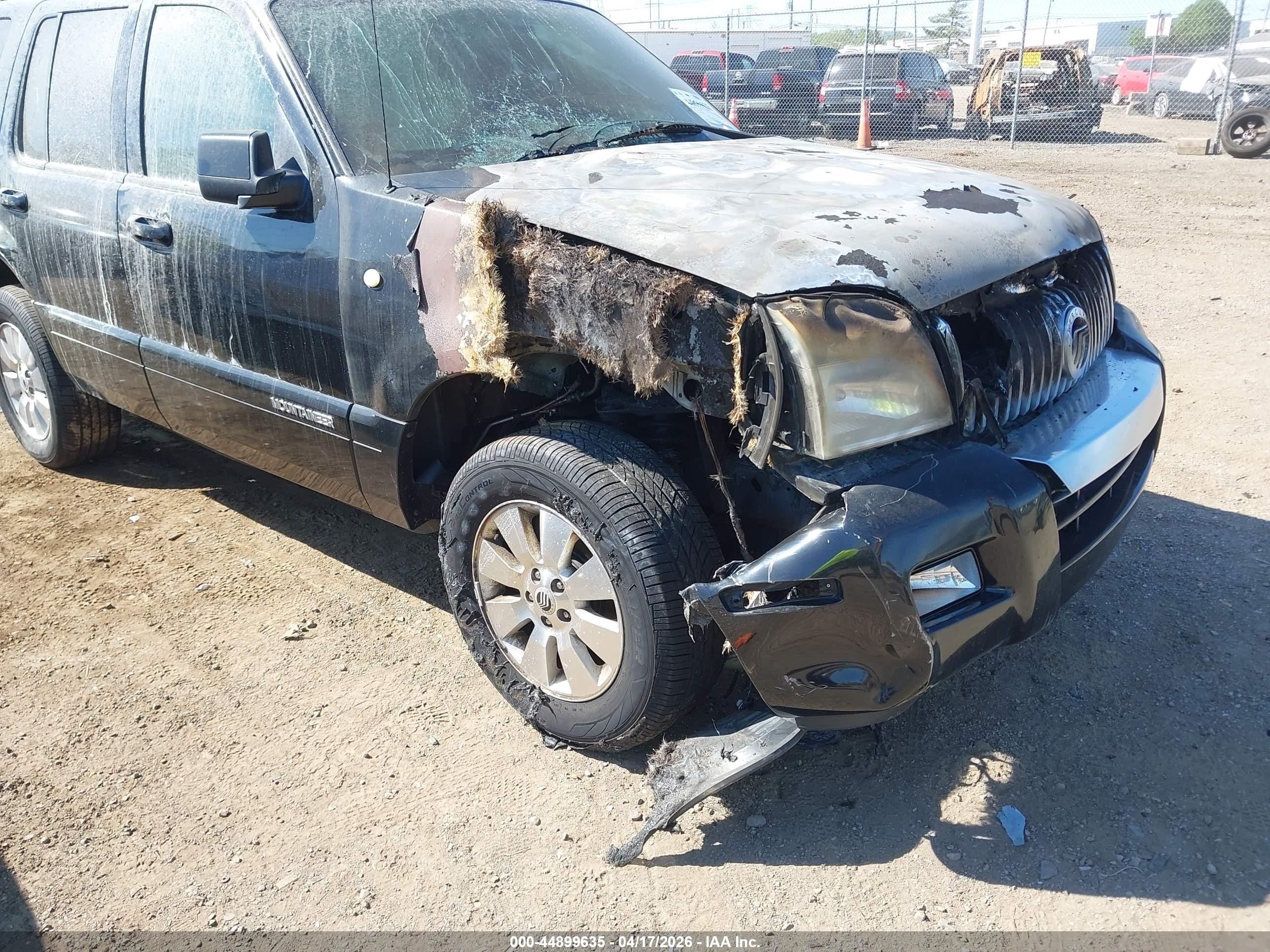 2008 Mercury Mountaineer   Black vin: 4M2EU47E08UJ16705