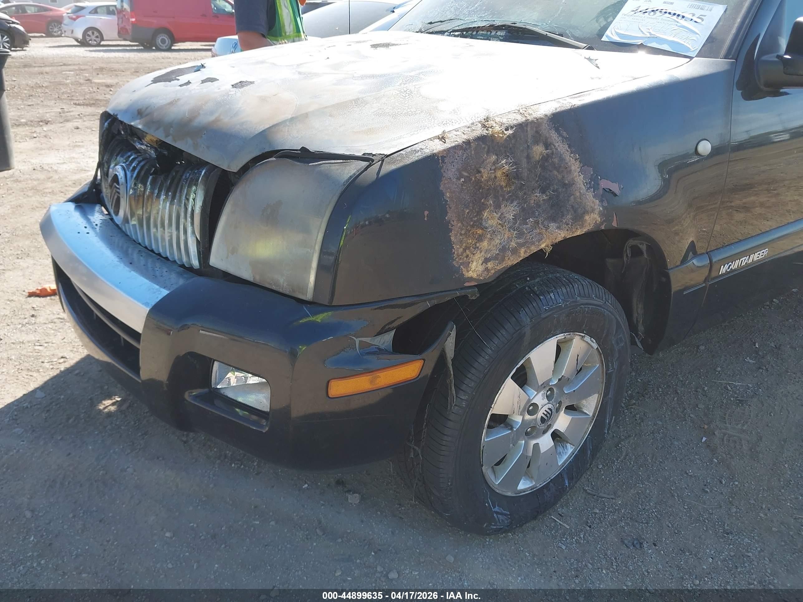 2008 Mercury Mountaineer   Black vin: 4M2EU47E08UJ16705