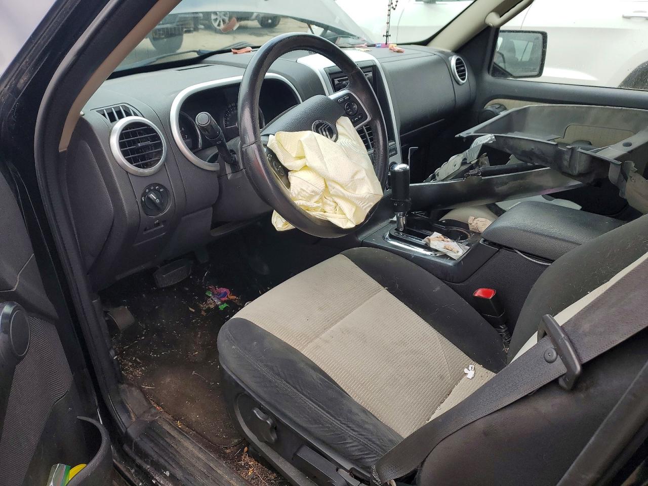 2009 Mercury Mountaineer Luxury Black vin: 4M2EU47E29UJ01334
