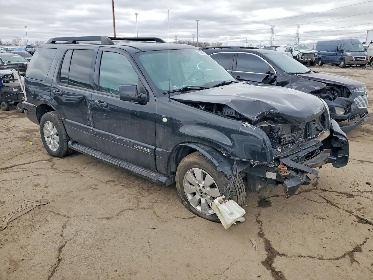 2009 Mercury Mountaineer Luxury Black vin: 4M2EU47E29UJ01334