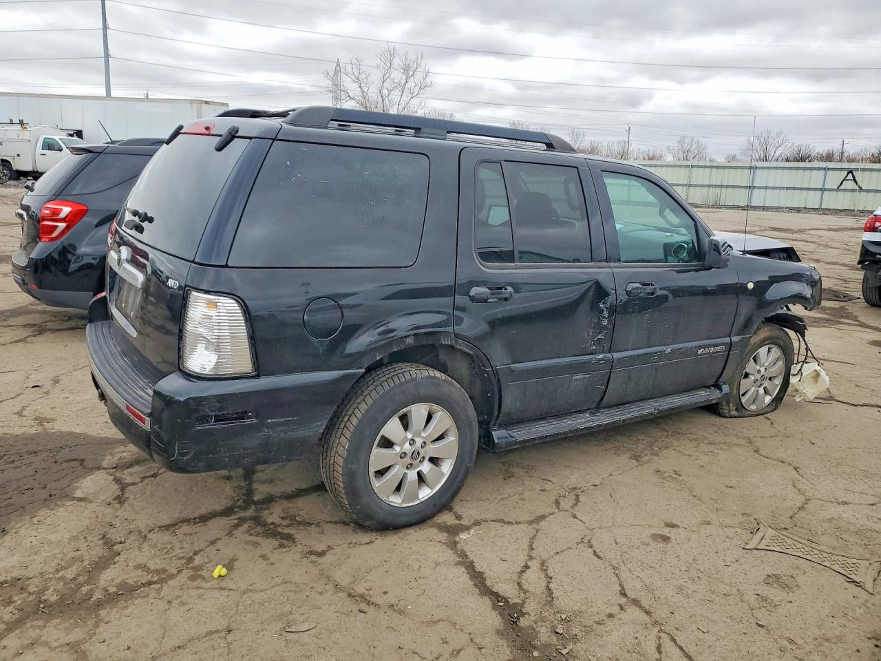 2009 Mercury Mountaineer Luxury Black vin: 4M2EU47E29UJ01334