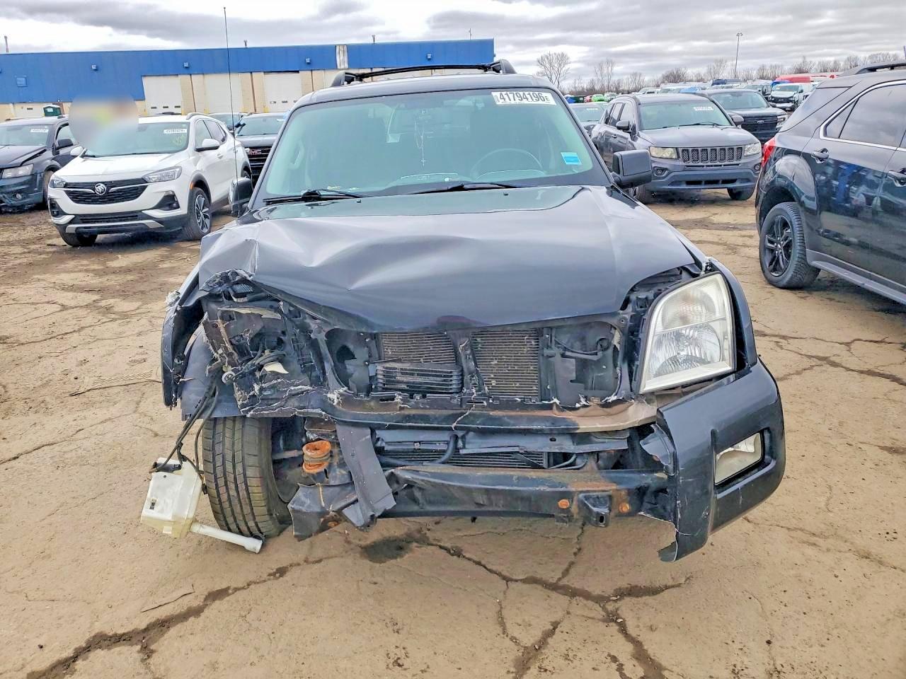 2009 Mercury Mountaineer Luxury Black vin: 4M2EU47E29UJ01334