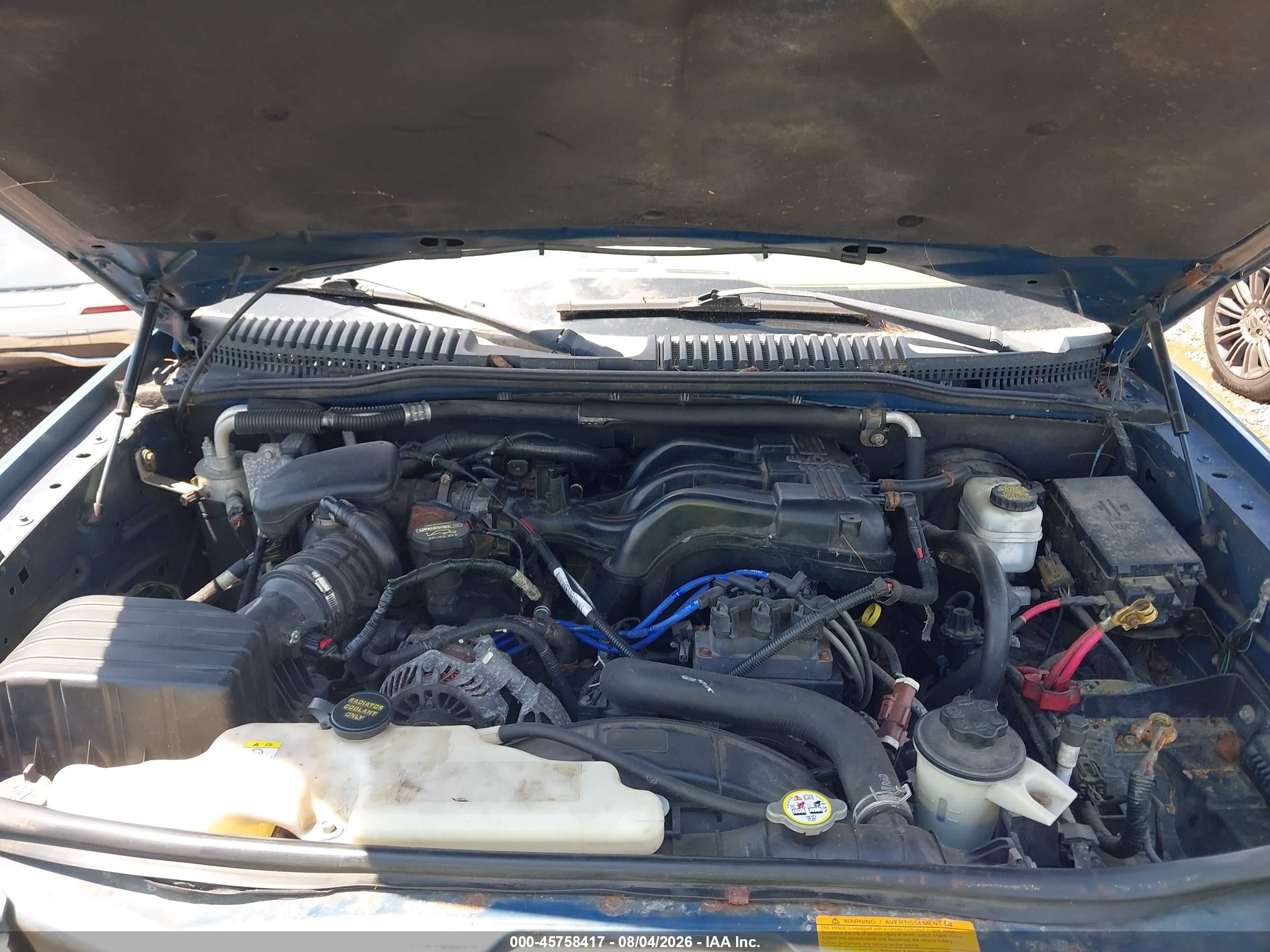 2009 Mercury Mountaineer   Blue vin: 4M2EU47E59UJ00047