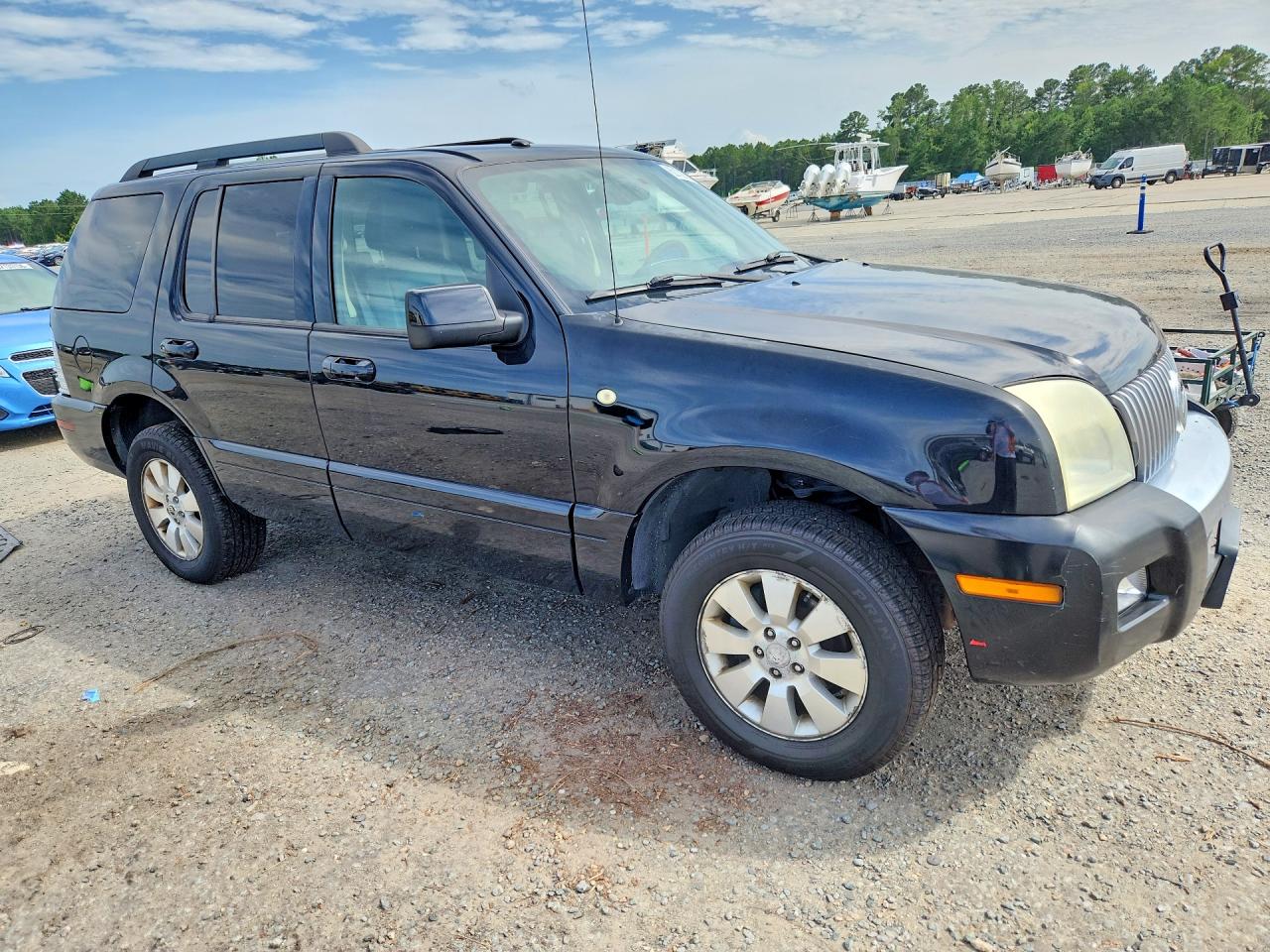 2006 Mercury Mountaineer Luxury Black vin: 4M2EU47E76UJ18853