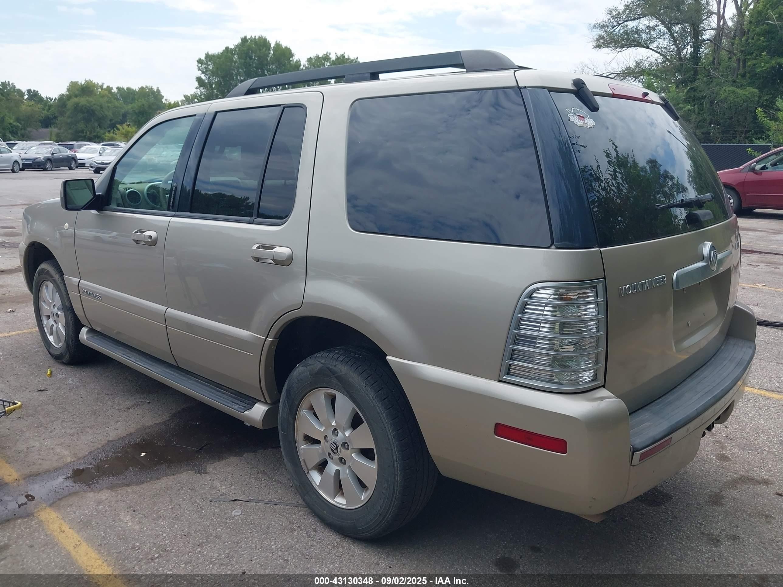 2007 Mercury Mountaineer   Beige vin: 4M2EU47E87UJ16594