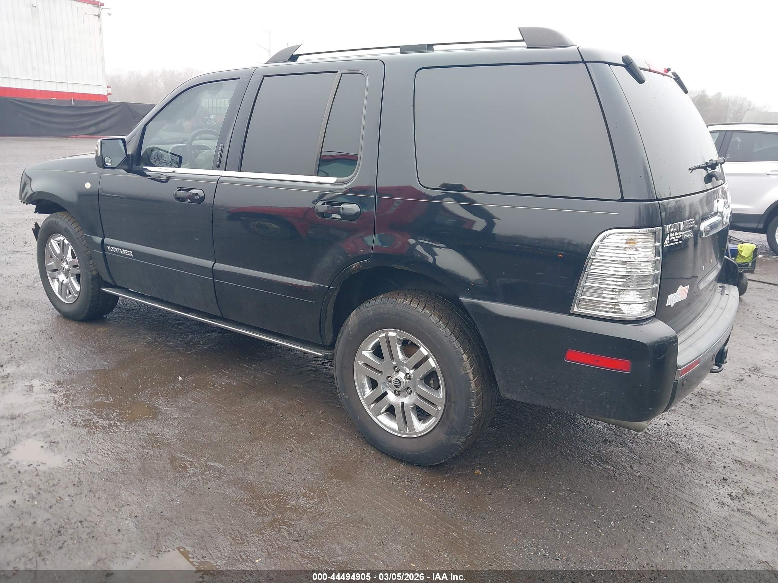 2008 Mercury Mountaineer Premier Черный vin: 4M2EU48808UJ01999