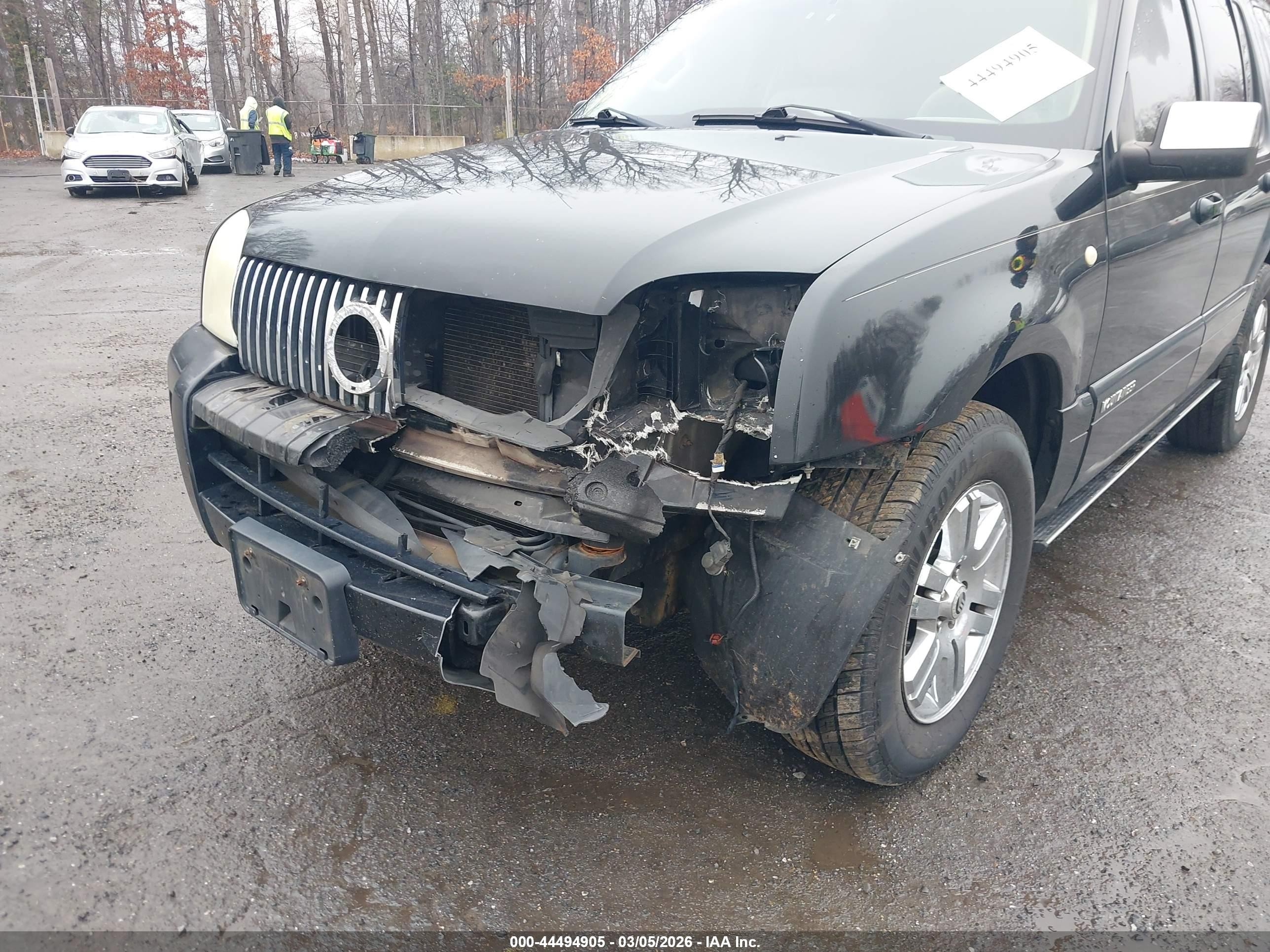 2008 Mercury Mountaineer Premier Черный vin: 4M2EU48808UJ01999