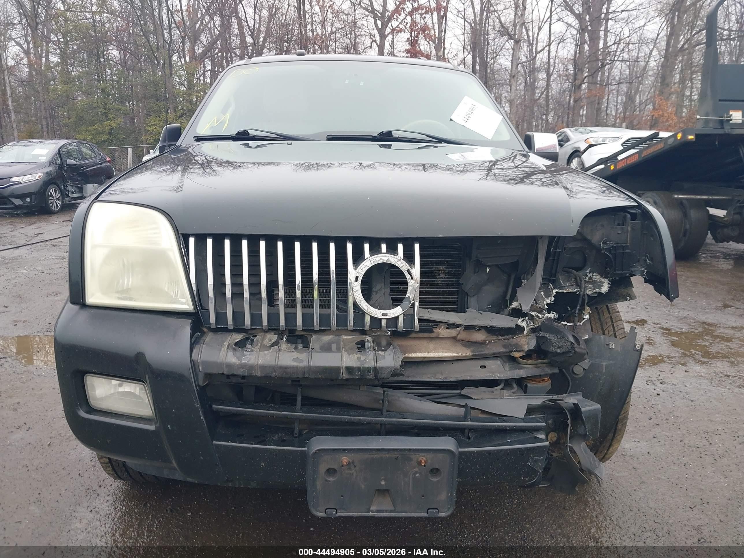 2008 Mercury Mountaineer Premier Черный vin: 4M2EU48808UJ01999