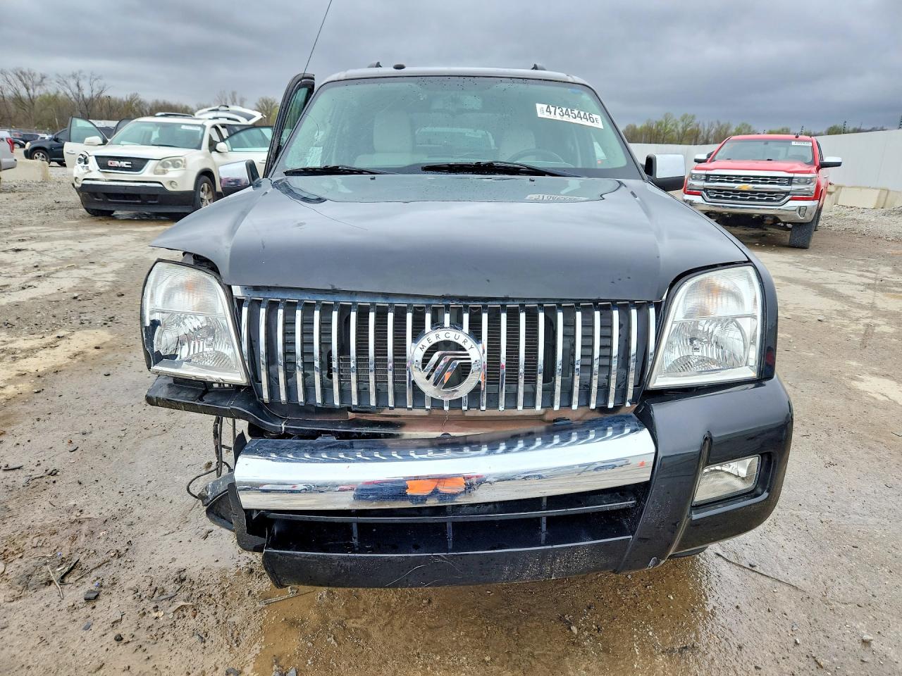2009 Mercury Mountaineer Premier Black vin: 4M2EU48809UJ00787