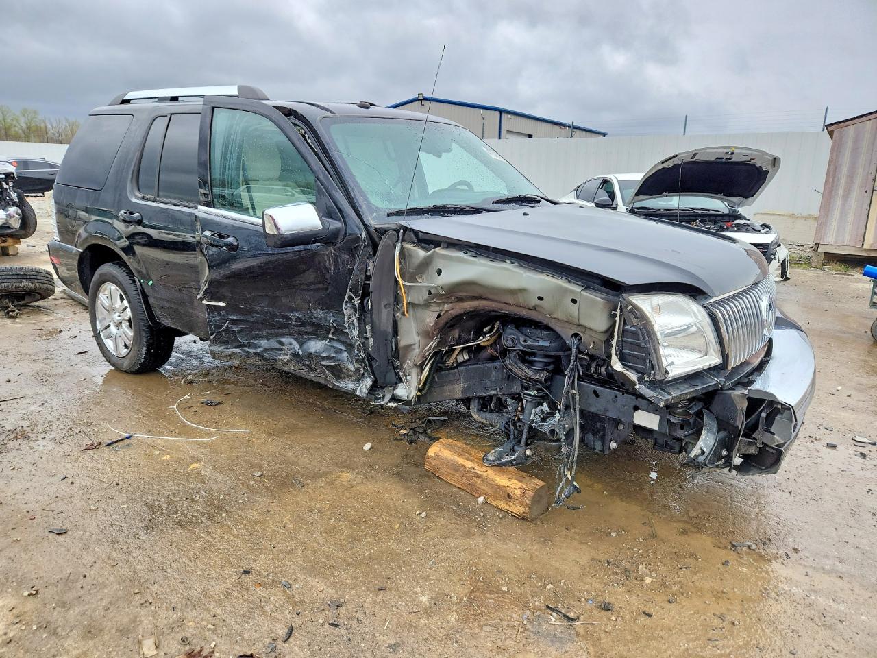 2009 Mercury Mountaineer Premier Black vin: 4M2EU48809UJ00787