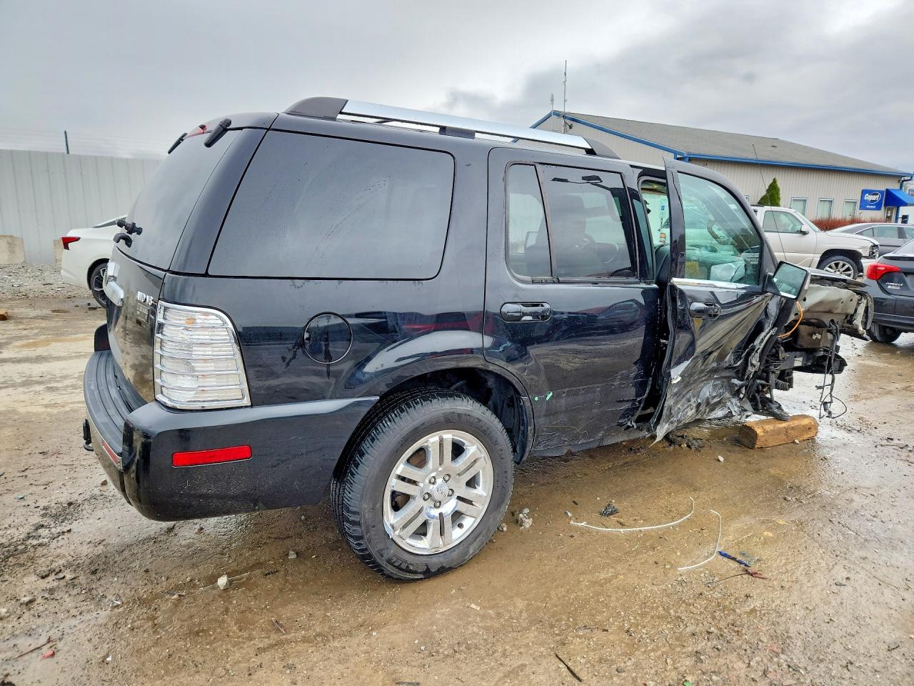 2009 Mercury Mountaineer Premier Black vin: 4M2EU48809UJ00787