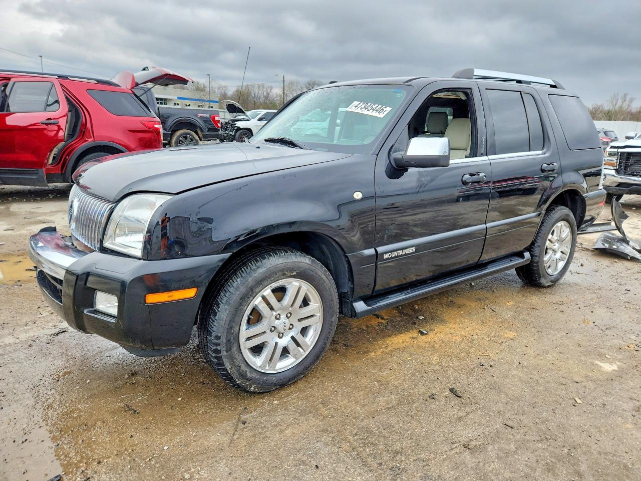 2009 Mercury Mountaineer Premier Black vin: 4M2EU48809UJ00787