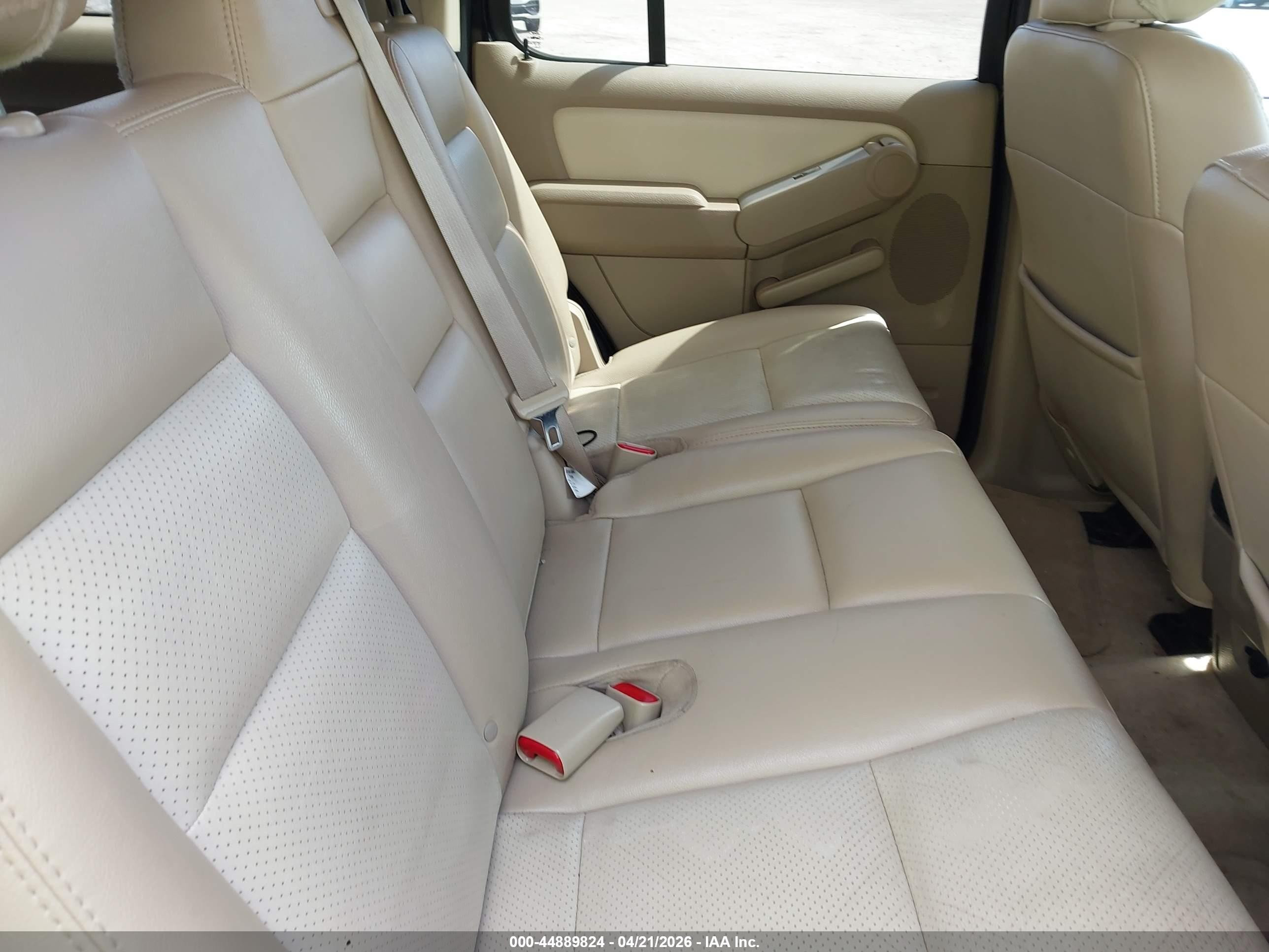 2009 Mercury Mountaineer Premier Black vin: 4M2EU48809UJ00983