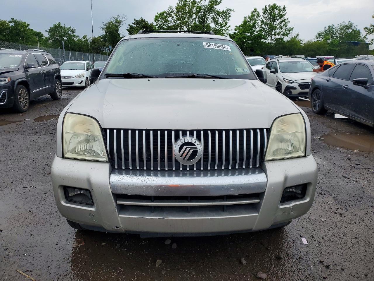 2006 Mercury Mountaineer Premier Gray vin: 4M2EU48846UJ04319