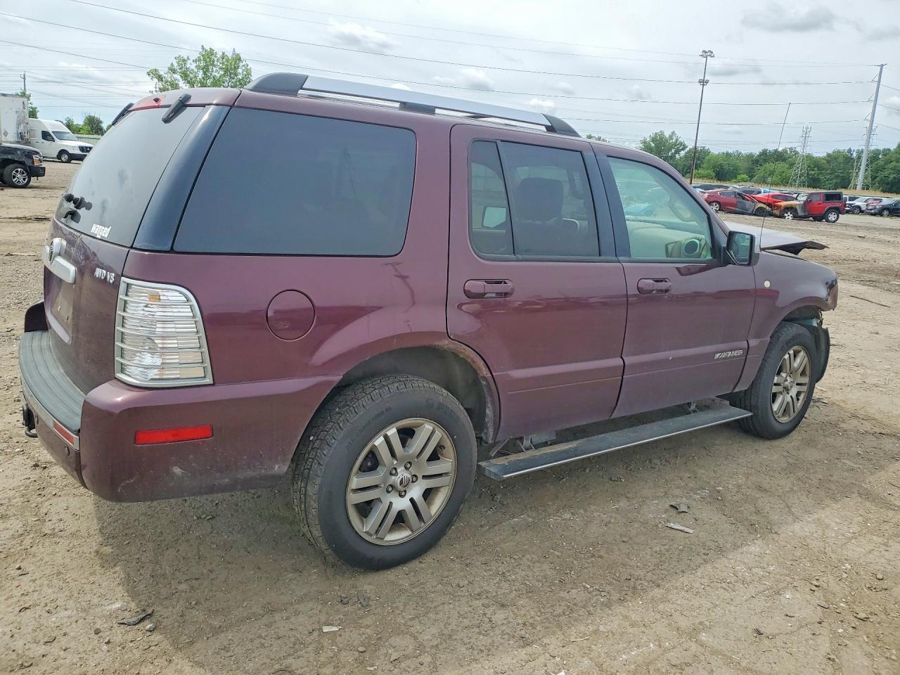2007 Mercury Mountaineer Premier Темно-бордовый vin: 4M2EU48847UJ14298