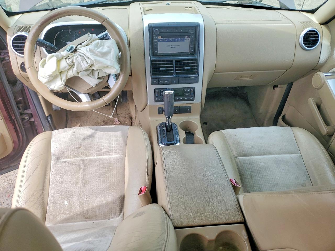 2007 Mercury Mountaineer Premier Темно-бордовый vin: 4M2EU48847UJ14298