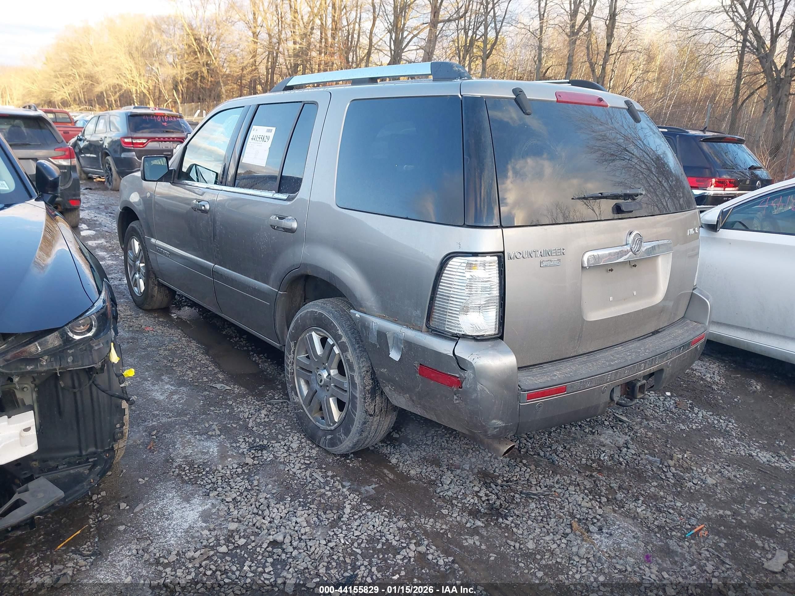 2008 Mercury Mountaineer Premier Champagne vin: 4M2EU48848UJ16960