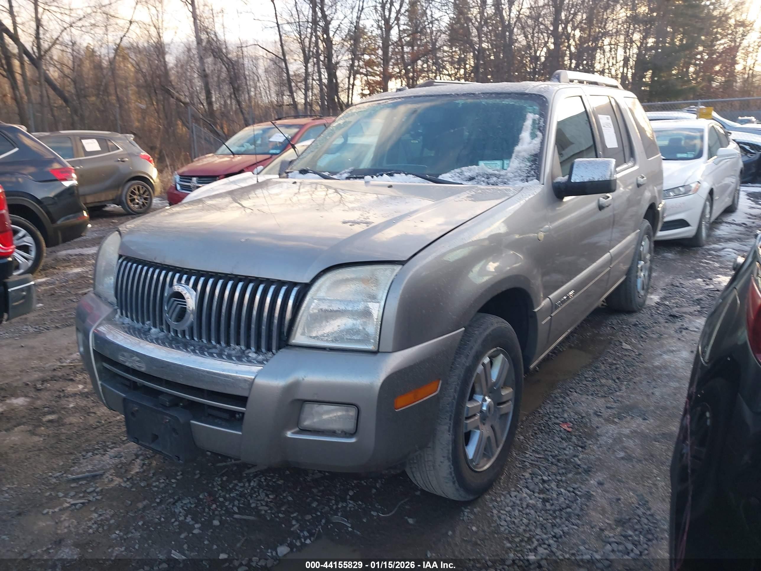 2008 Mercury Mountaineer Premier Champagne vin: 4M2EU48848UJ16960