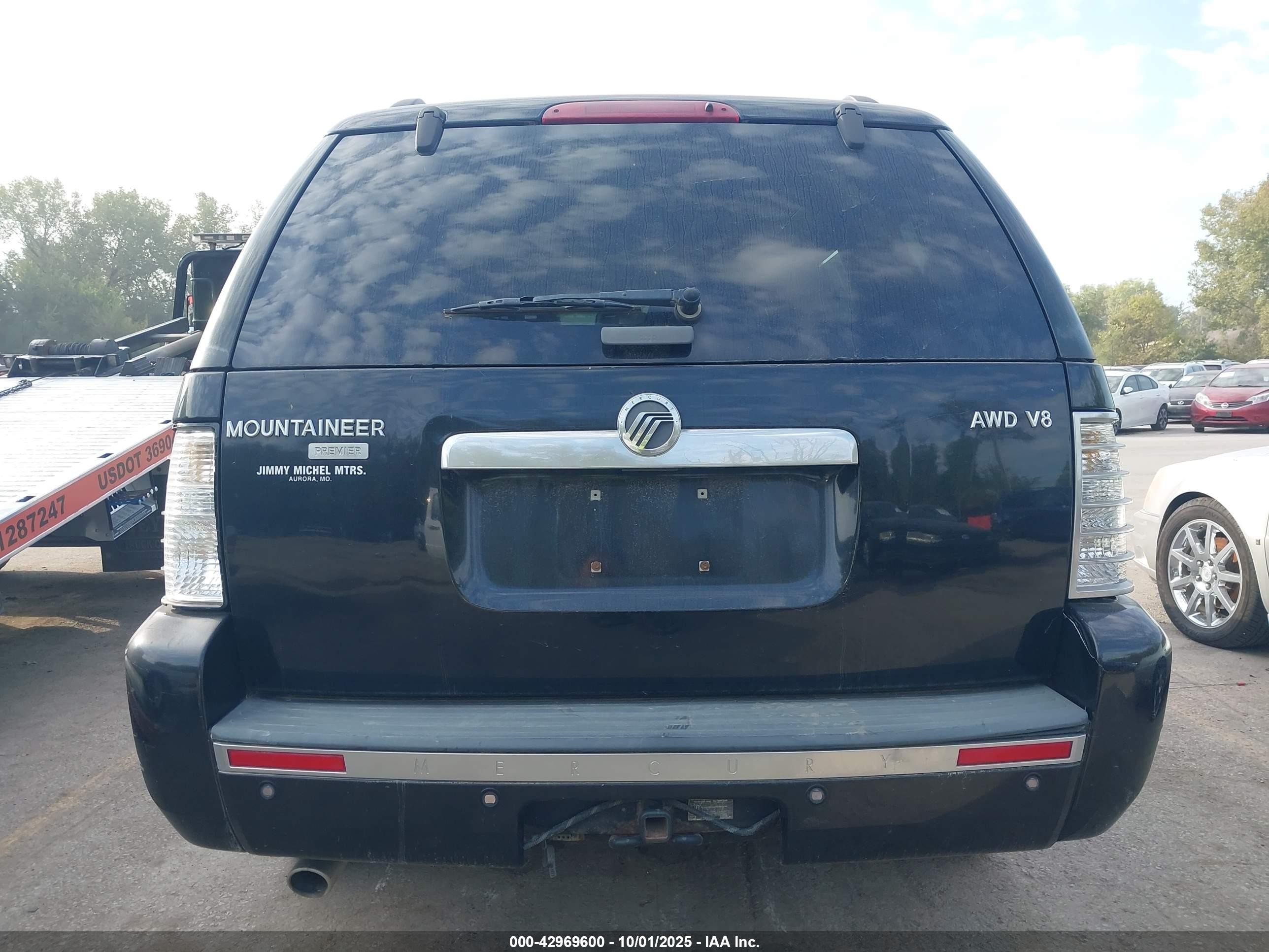 2006 Mercury Mountaineer Premier Black vin: 4M2EU48866UJ22577