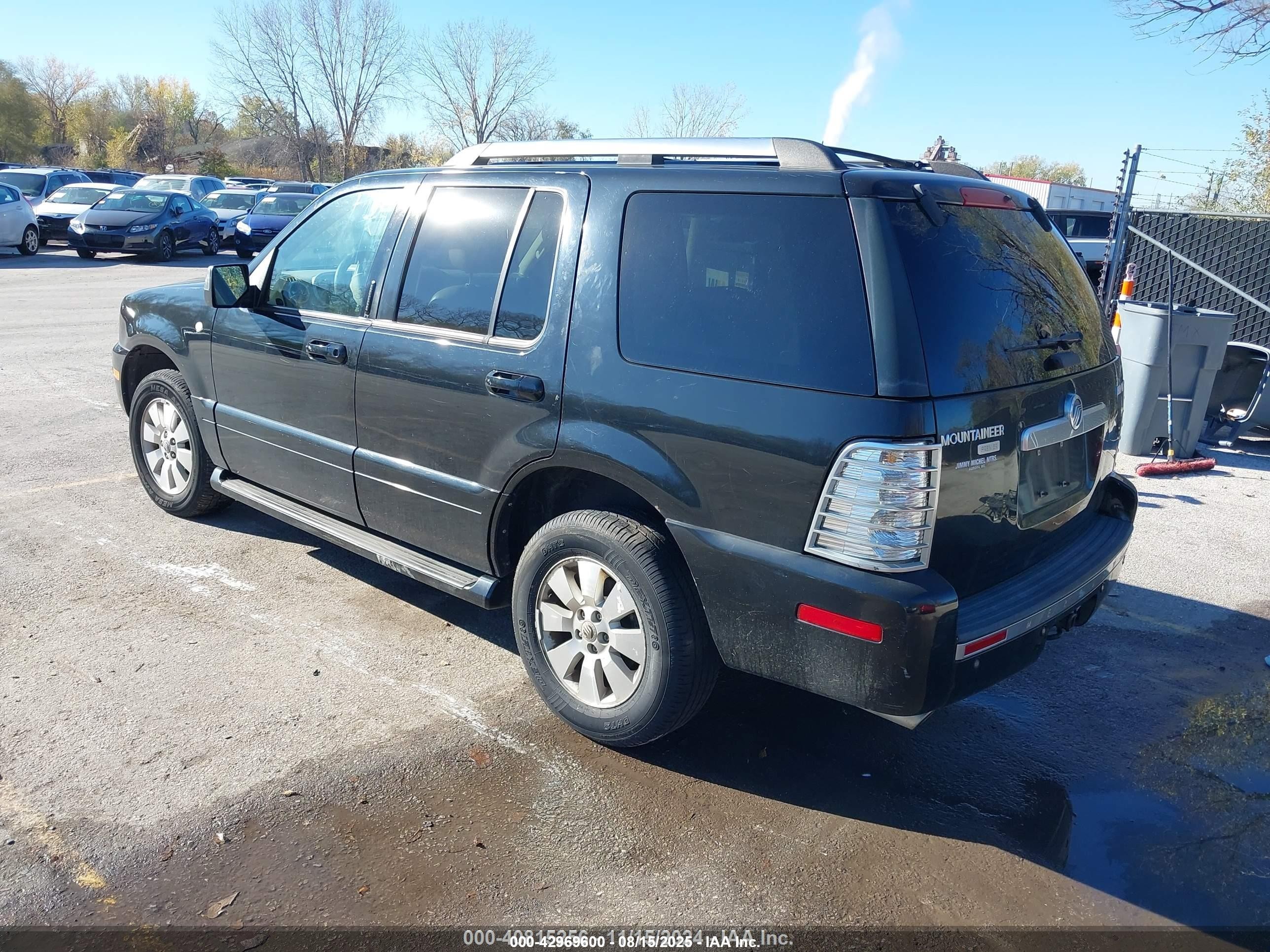 2006 Mercury Mountaineer Premier Black vin: 4M2EU48866UJ22577
