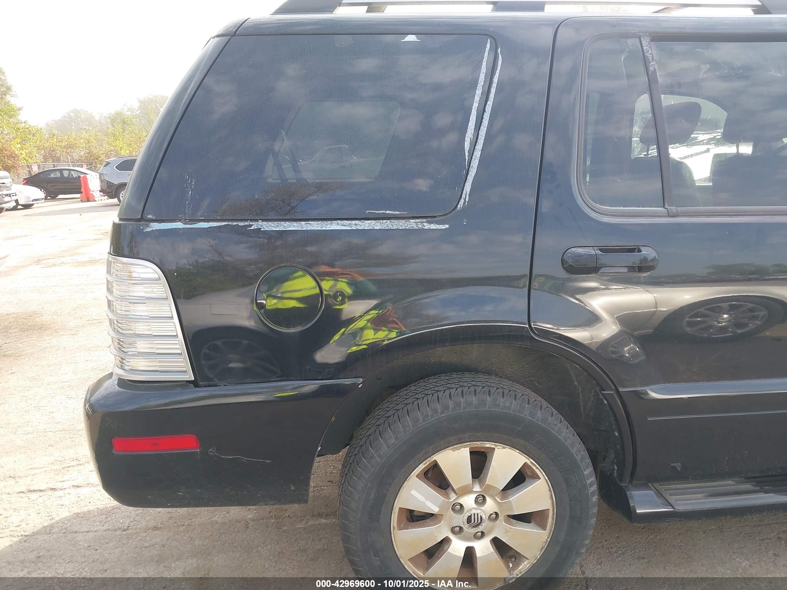 2006 Mercury Mountaineer Premier Black vin: 4M2EU48866UJ22577