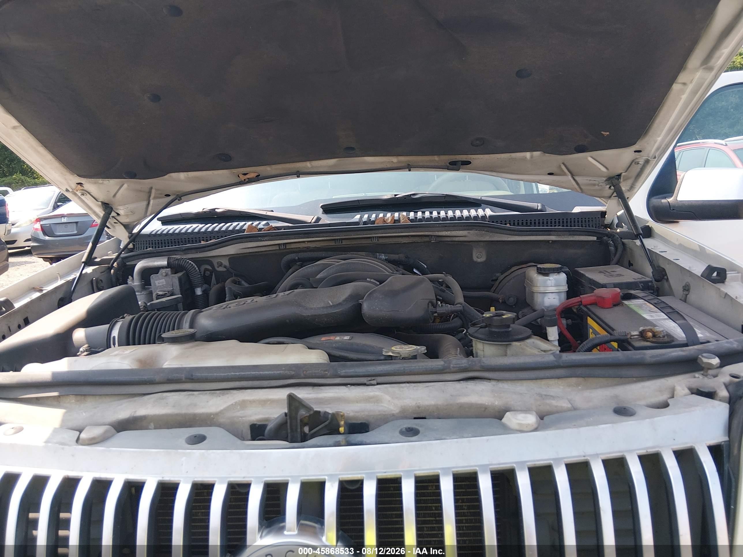 2008 Mercury Mountaineer Premier White vin: 4M2EU48878UJ01918