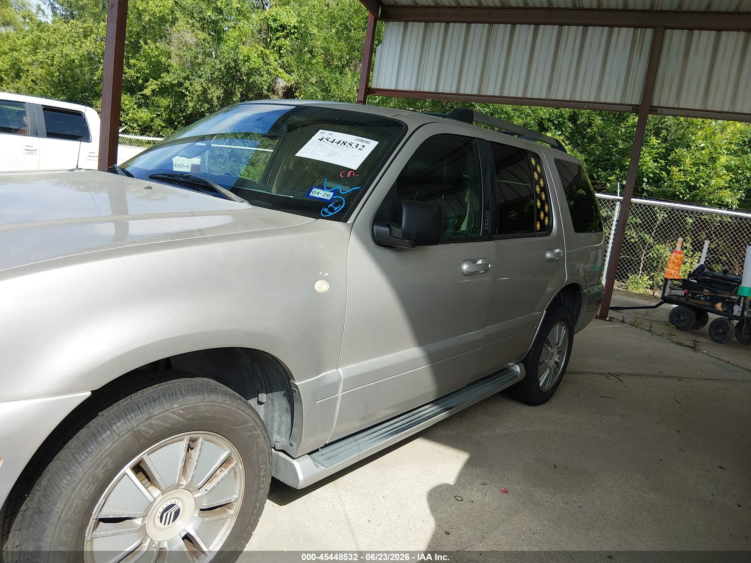 2006 Mercury Mountaineer Premier Tan vin: 4M2EU48886UJ00564