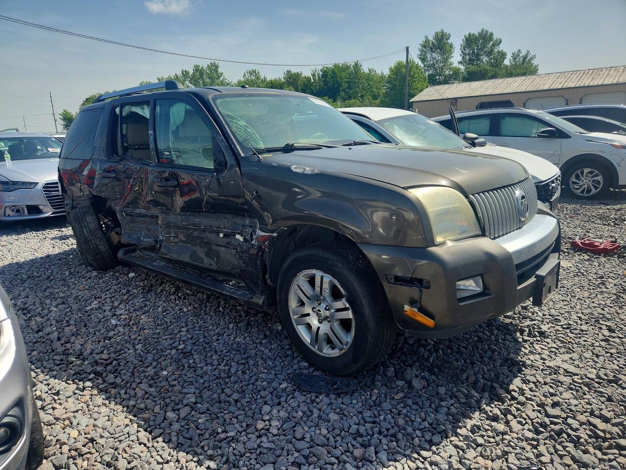 2008 Mercury Mountaineer Premier Gray vin: 4M2EU48888UJ00907