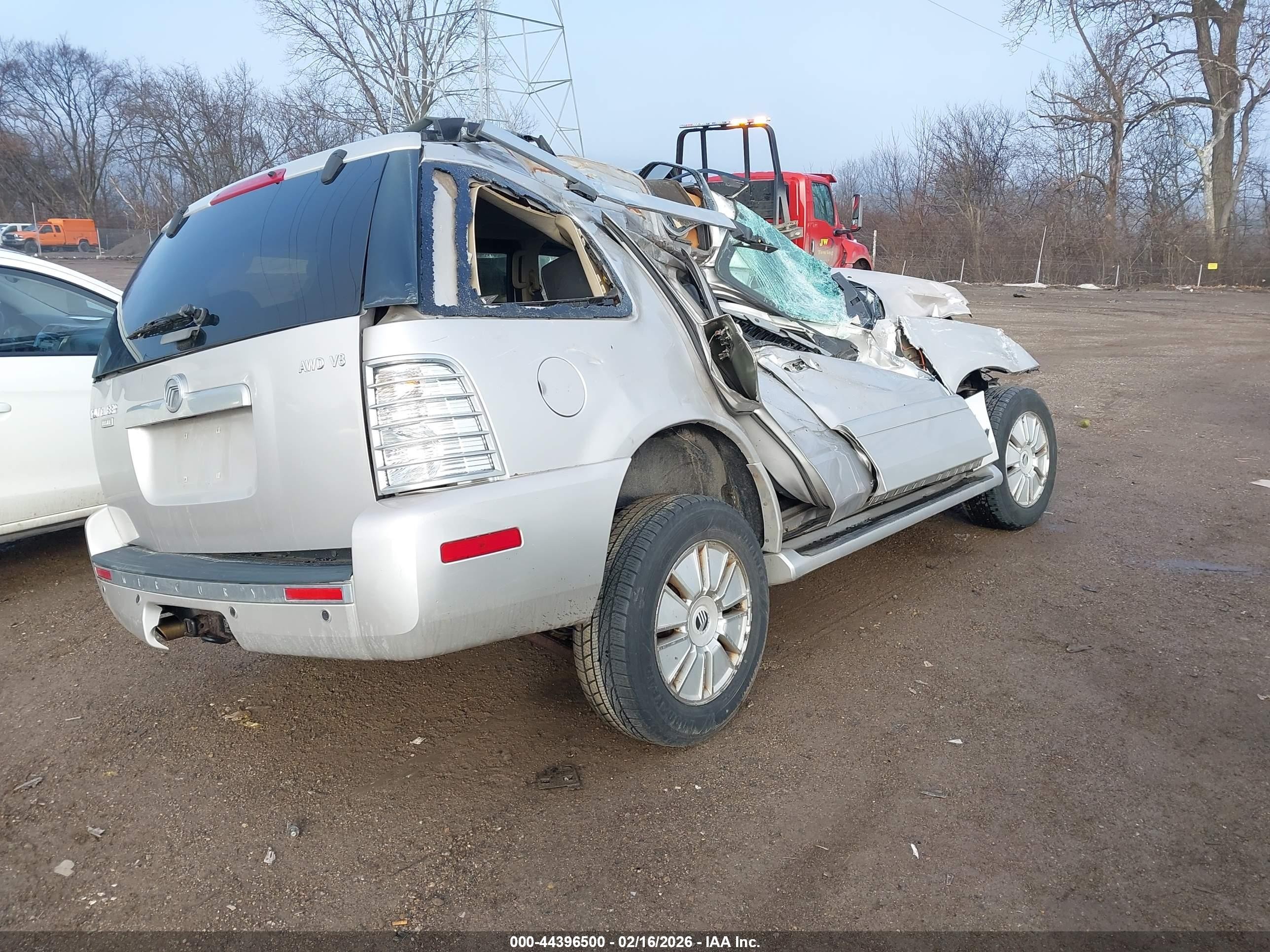 2006 Mercury Mountaineer Premier Silver vin: 4M2EU48896UJ07300