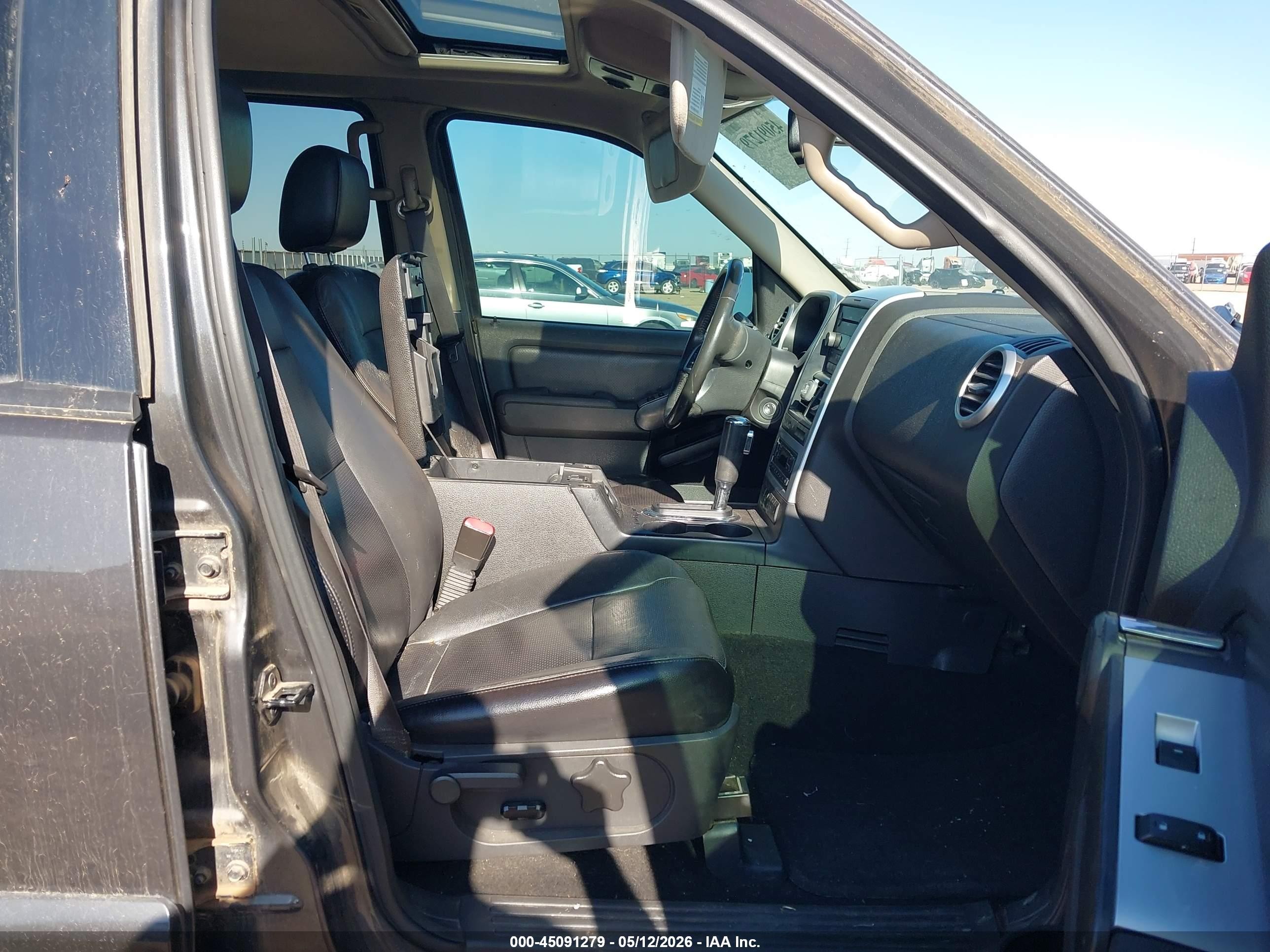 2007 Mercury Mountaineer Premier Black vin: 4M2EU488X7UJ00213