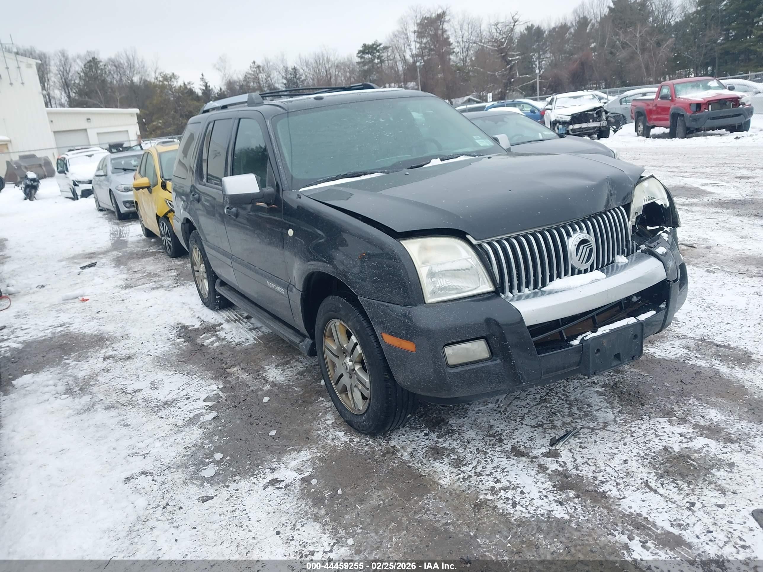 2009 Mercury Mountaineer Premier Black vin: 4M2EU48E29UJ00263