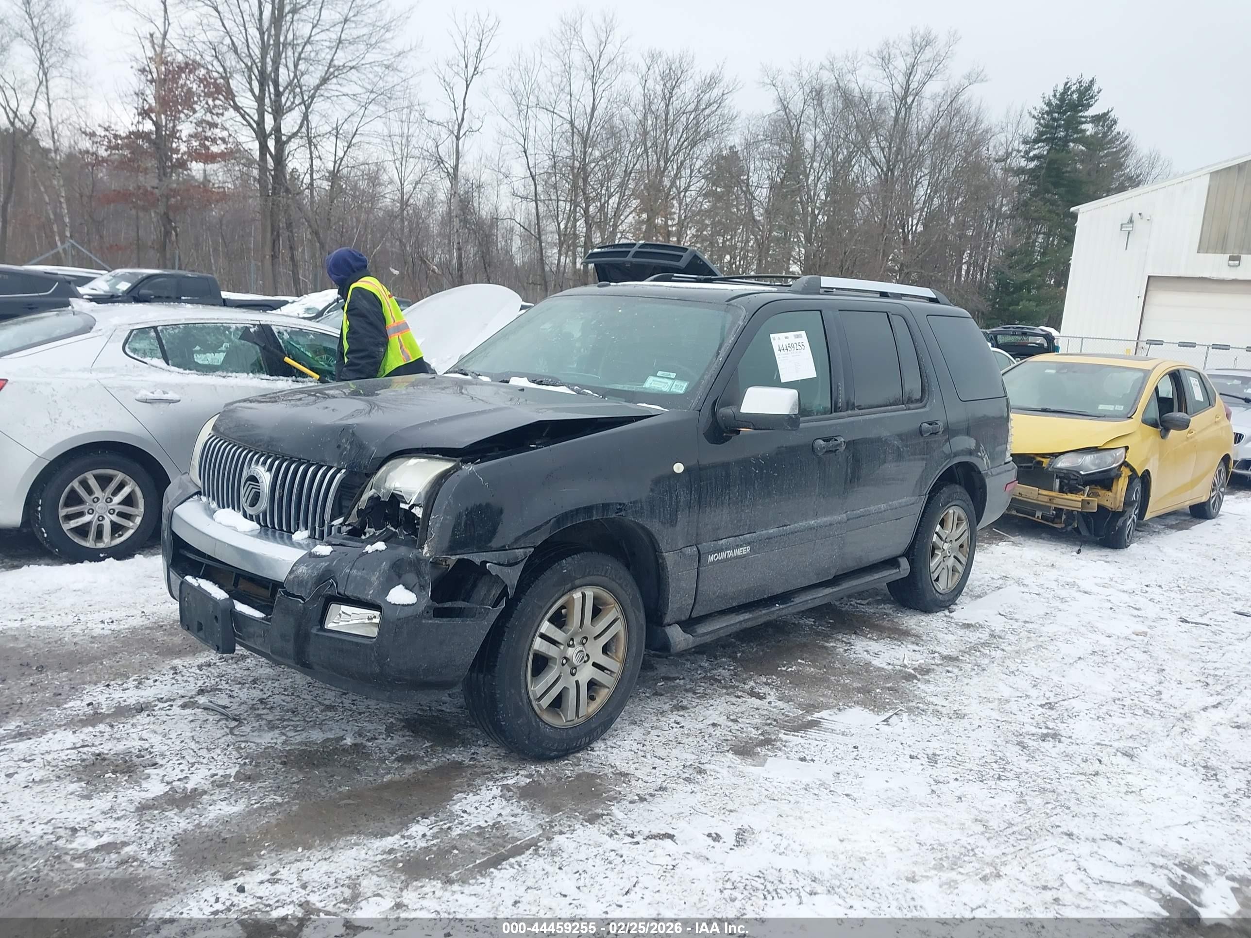 2009 Mercury Mountaineer Premier Черный vin: 4M2EU48E29UJ00263