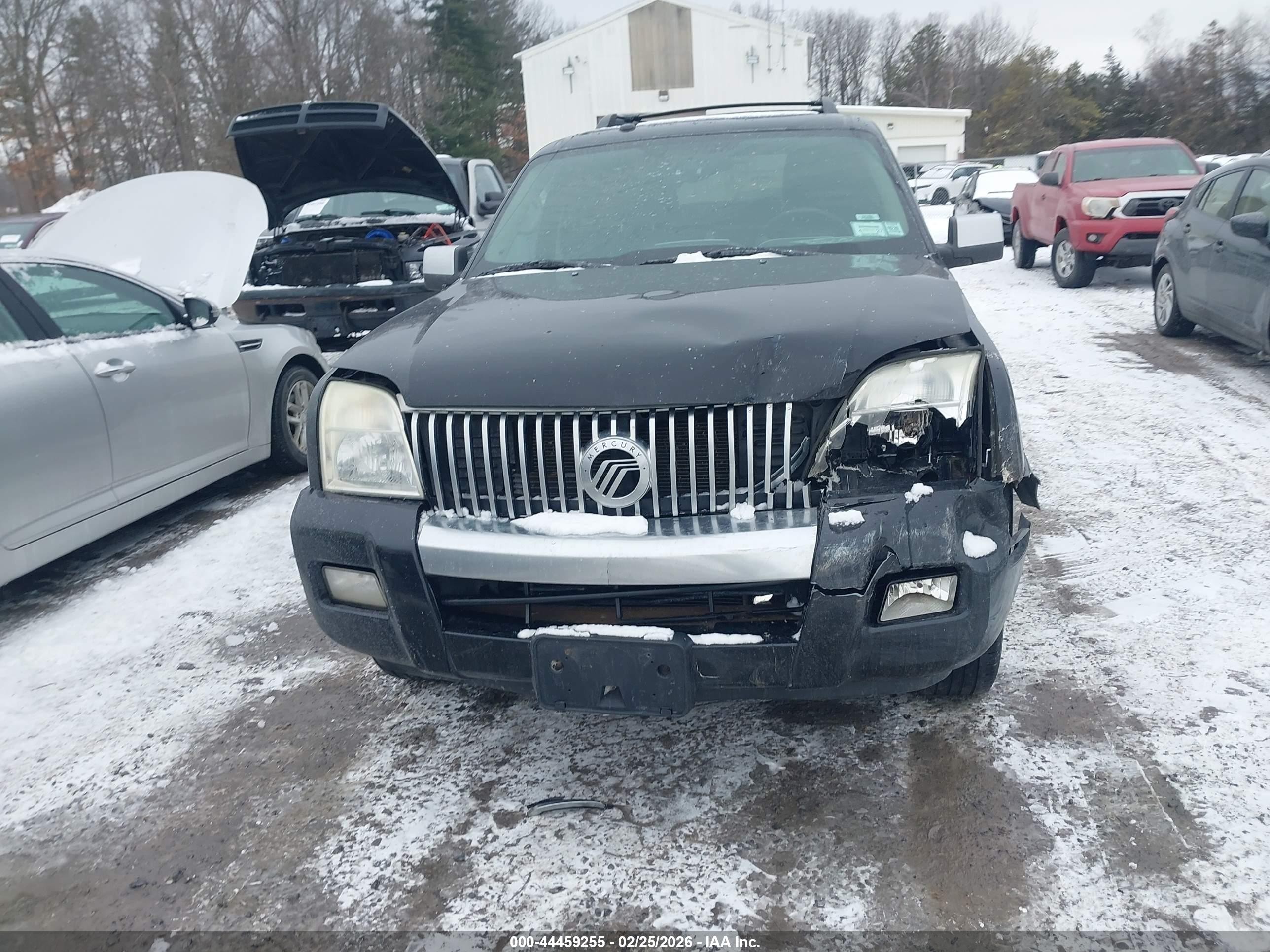2009 Mercury Mountaineer Premier Черный vin: 4M2EU48E29UJ00263