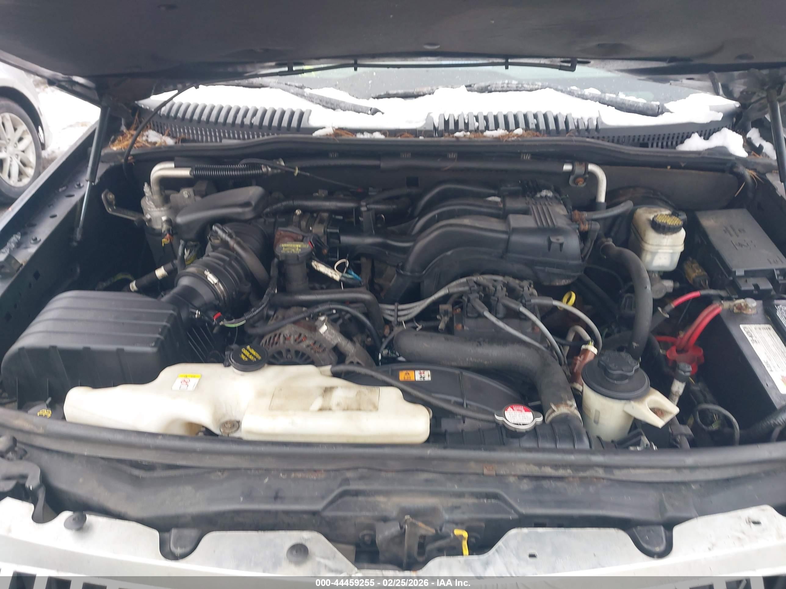 2009 Mercury Mountaineer Premier Черный vin: 4M2EU48E29UJ00263