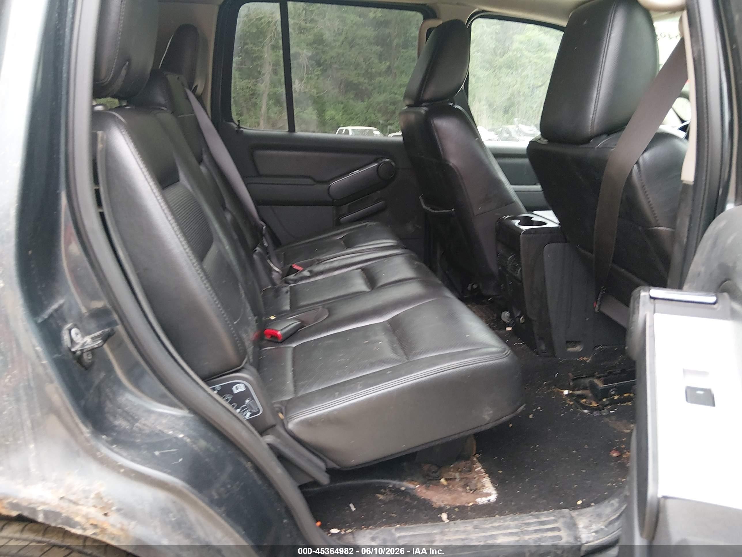 2009 Mercury Mountaineer Premier Blue vin: 4M2EU48E49UJ03181
