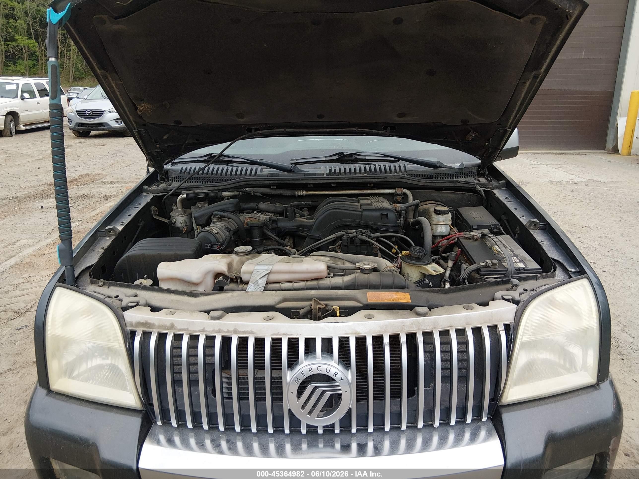 2009 Mercury Mountaineer Premier Blue vin: 4M2EU48E49UJ03181