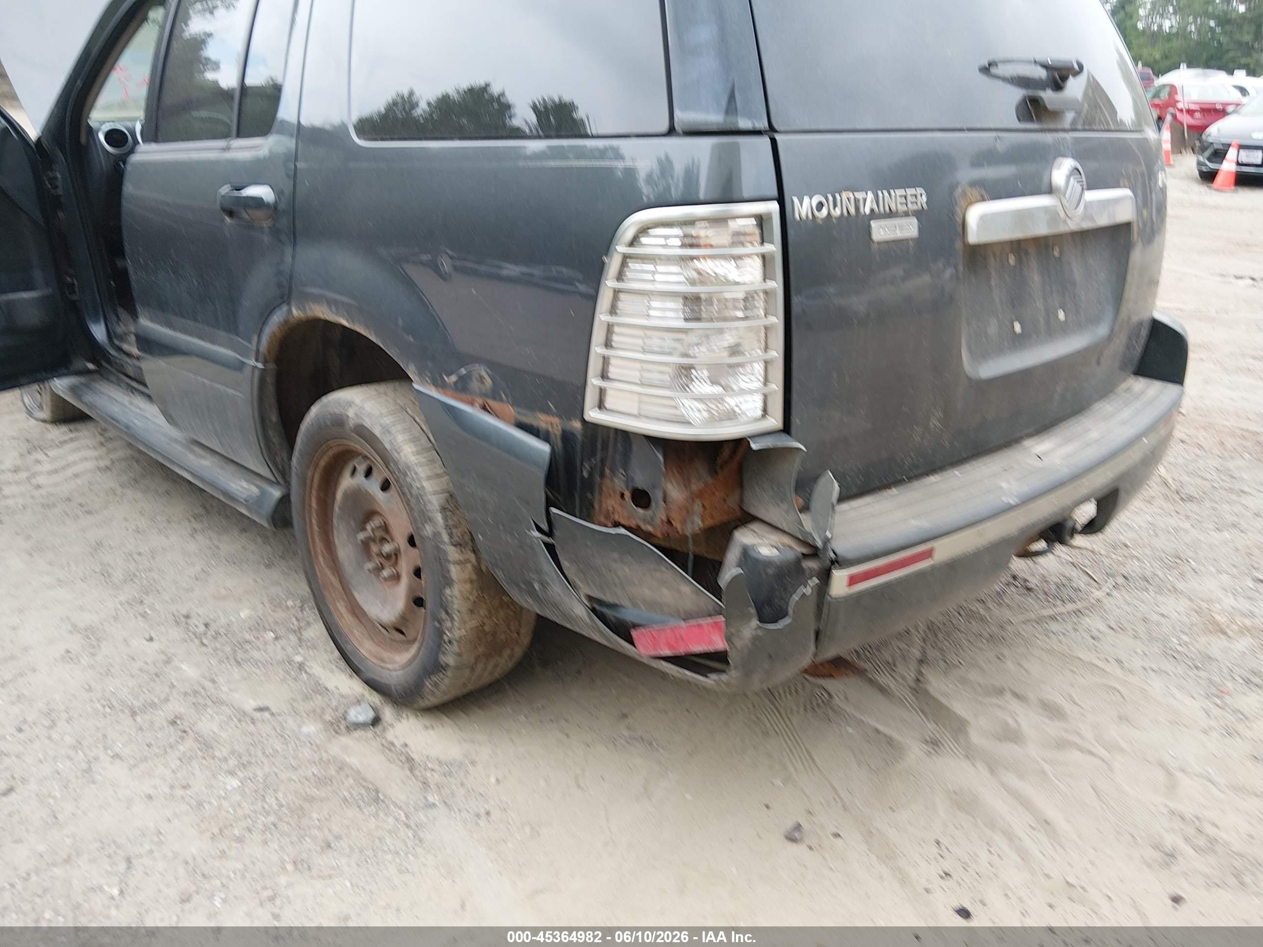 2009 Mercury Mountaineer Premier Blue vin: 4M2EU48E49UJ03181