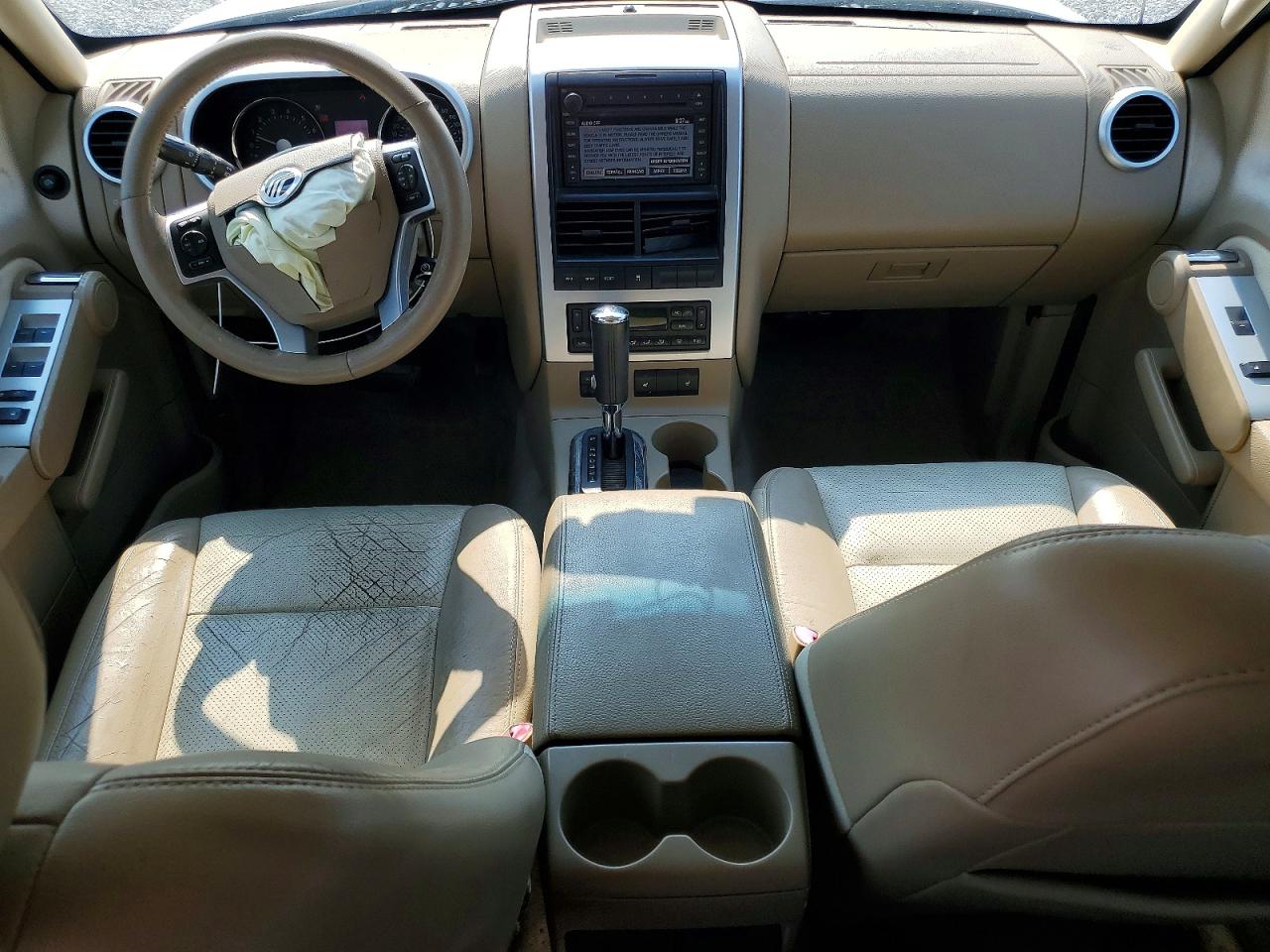 2007 Mercury Mountaineer Premier White vin: 4M2EU48E77UJ11353