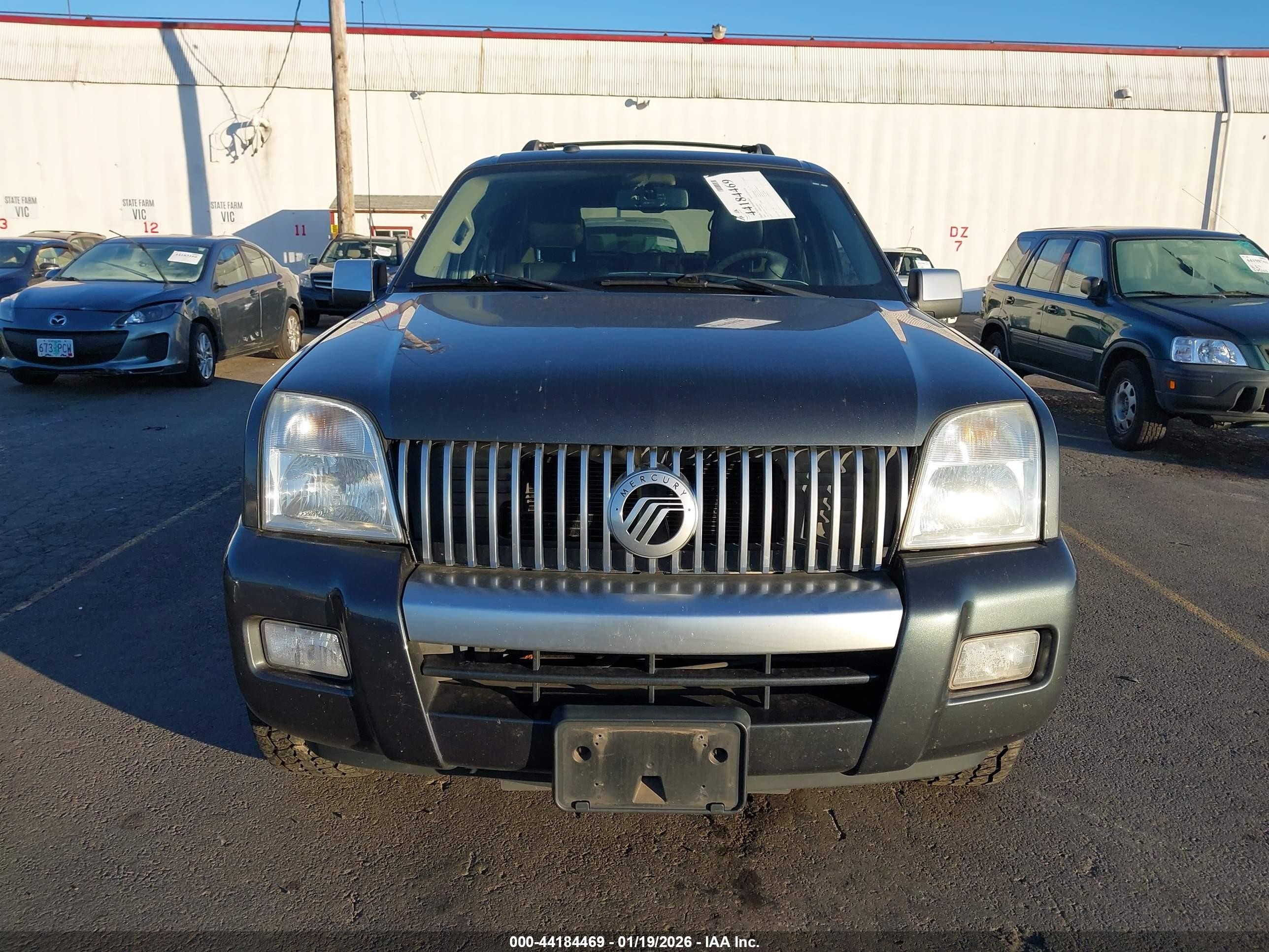 2009 Mercury Mountaineer Premier Gray vin: 4M2EU48E79UJ01635