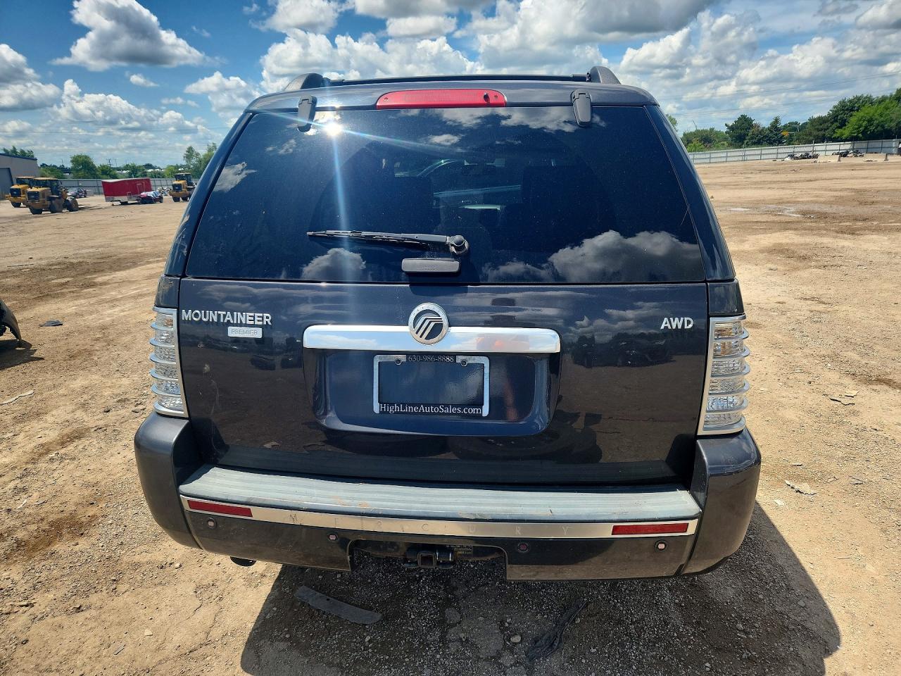 2007 Mercury Mountaineer Premier Gray vin: 4M2EU48E87UJ04119
