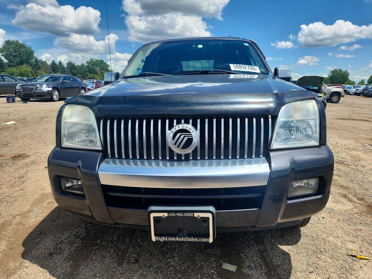 2007 Mercury Mountaineer Premier Gray vin: 4M2EU48E87UJ04119