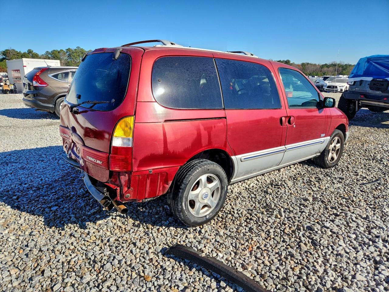 1999 Mercury Villager Бордовый vin: 4M2XV11T0XDJ46555