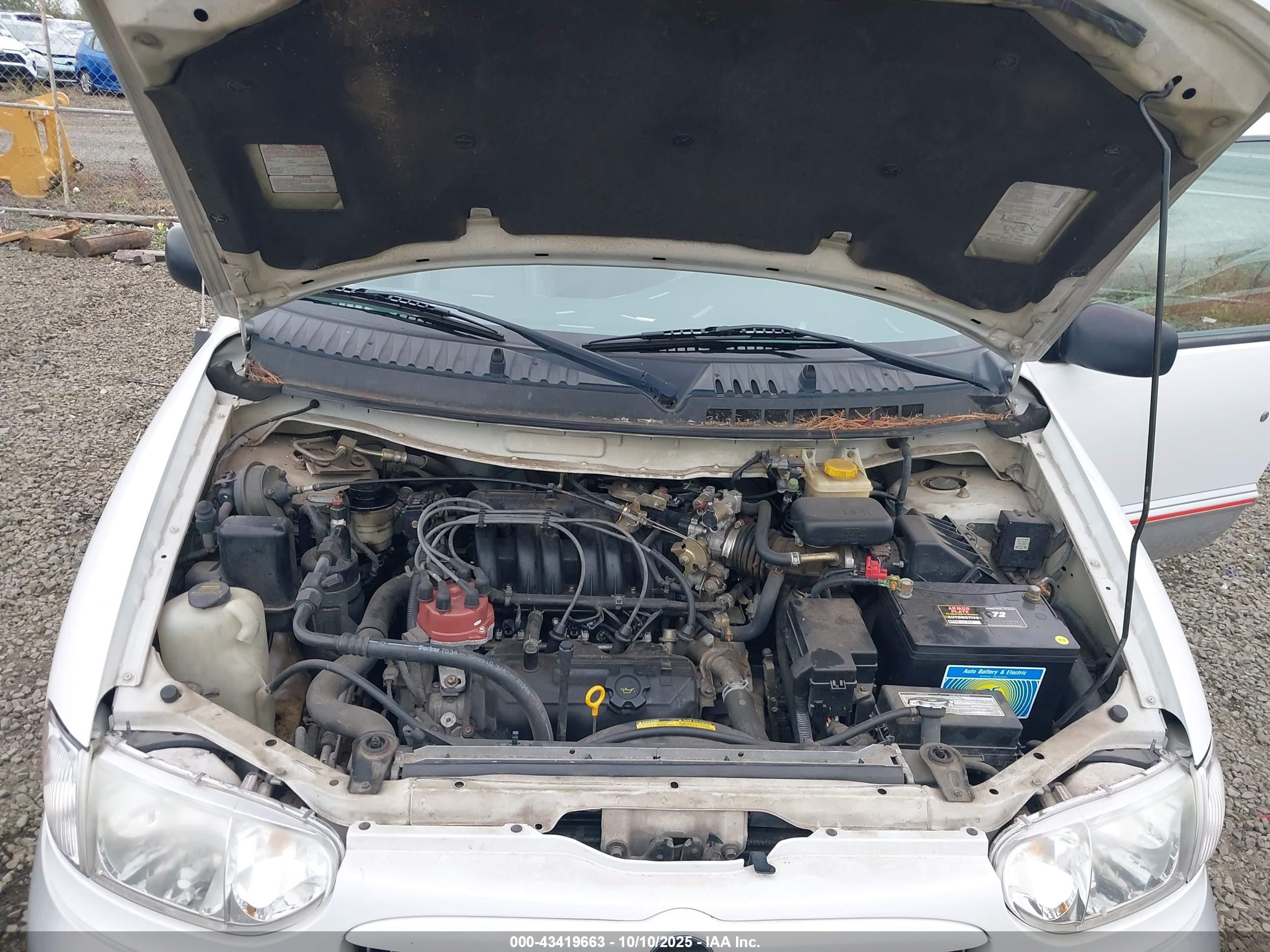 1999 Mercury Villager Estate/sport White vin: 4M2XV11T3XDJ45075