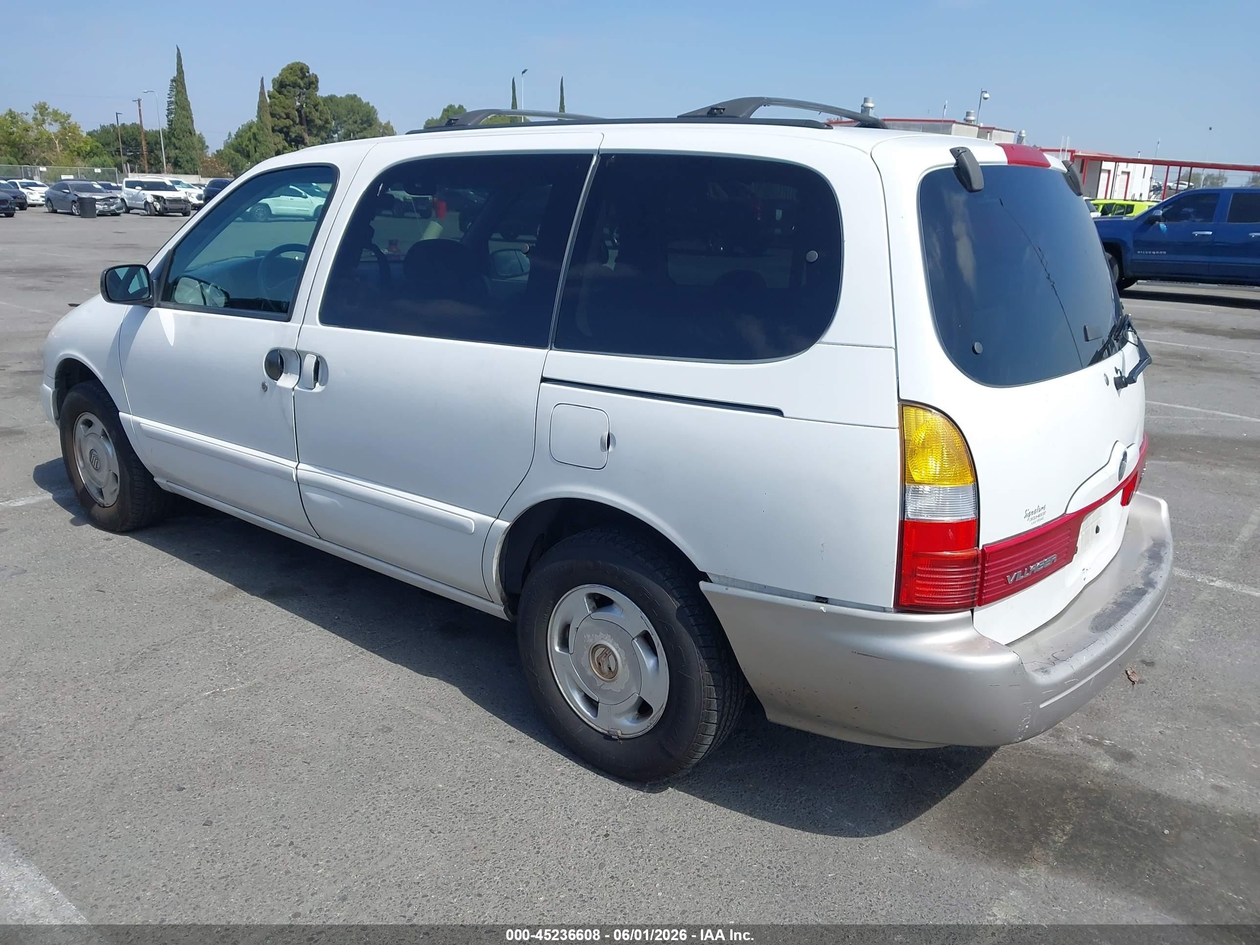2000 Mercury Villager   White vin: 4M2XV11T4YDJ17142