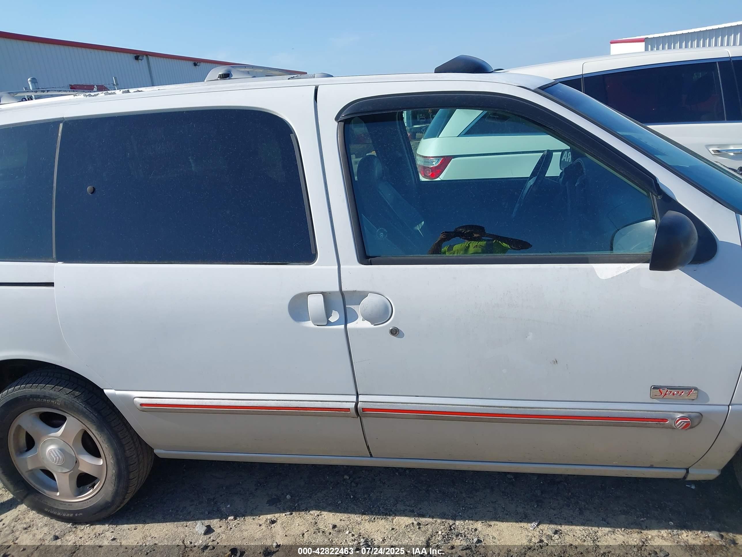 1999 Mercury Villager Estate/sport White vin: 4M2XV11T5XDJ13020