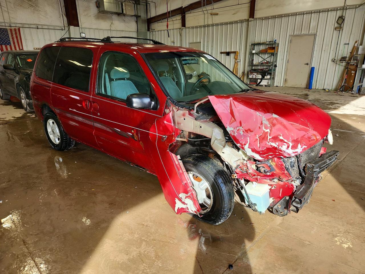 1999 Mercury Villager Red vin: 4M2XV11T5XDJ35356