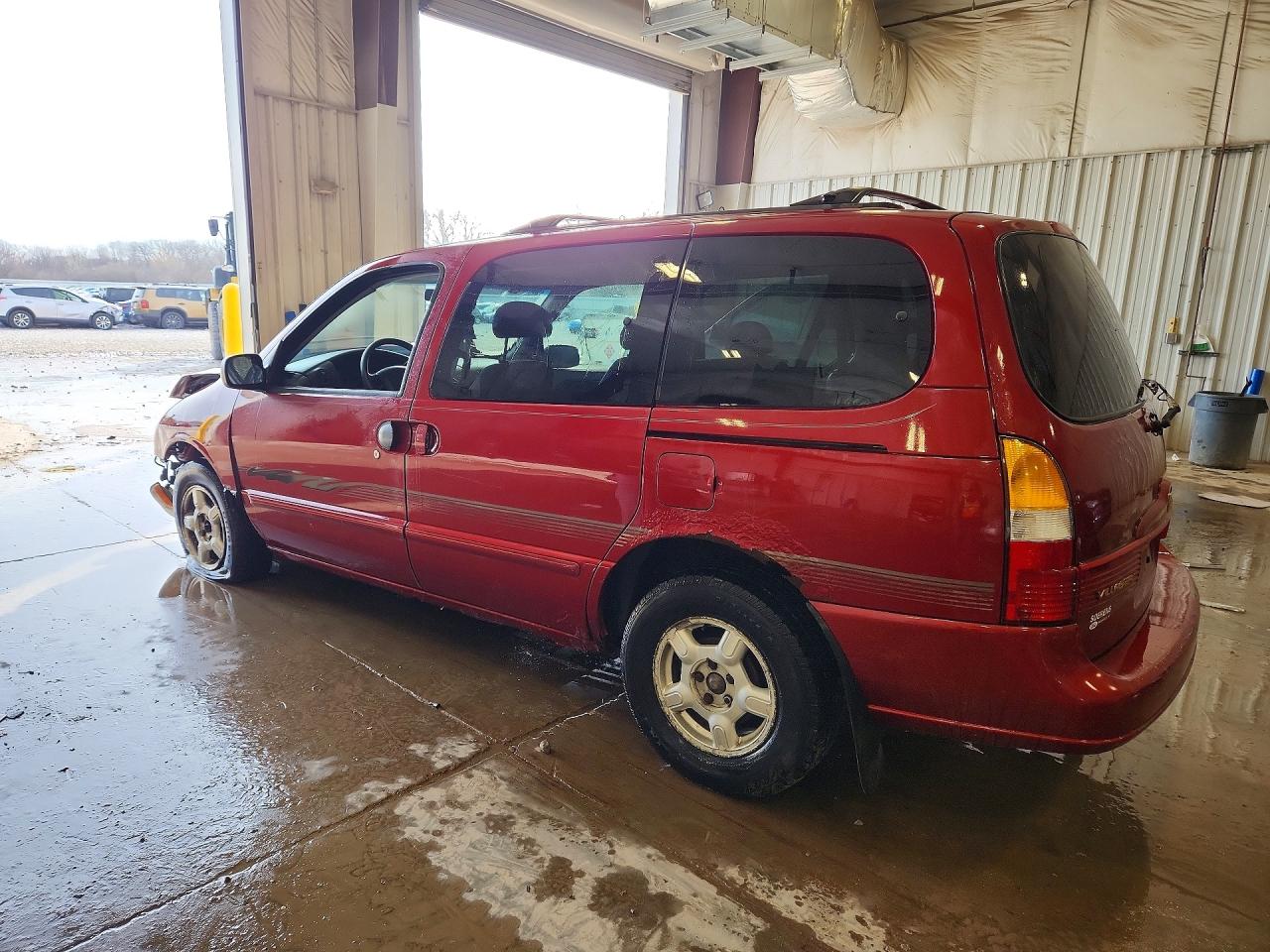 1999 Mercury Villager Red vin: 4M2XV11T5XDJ35356
