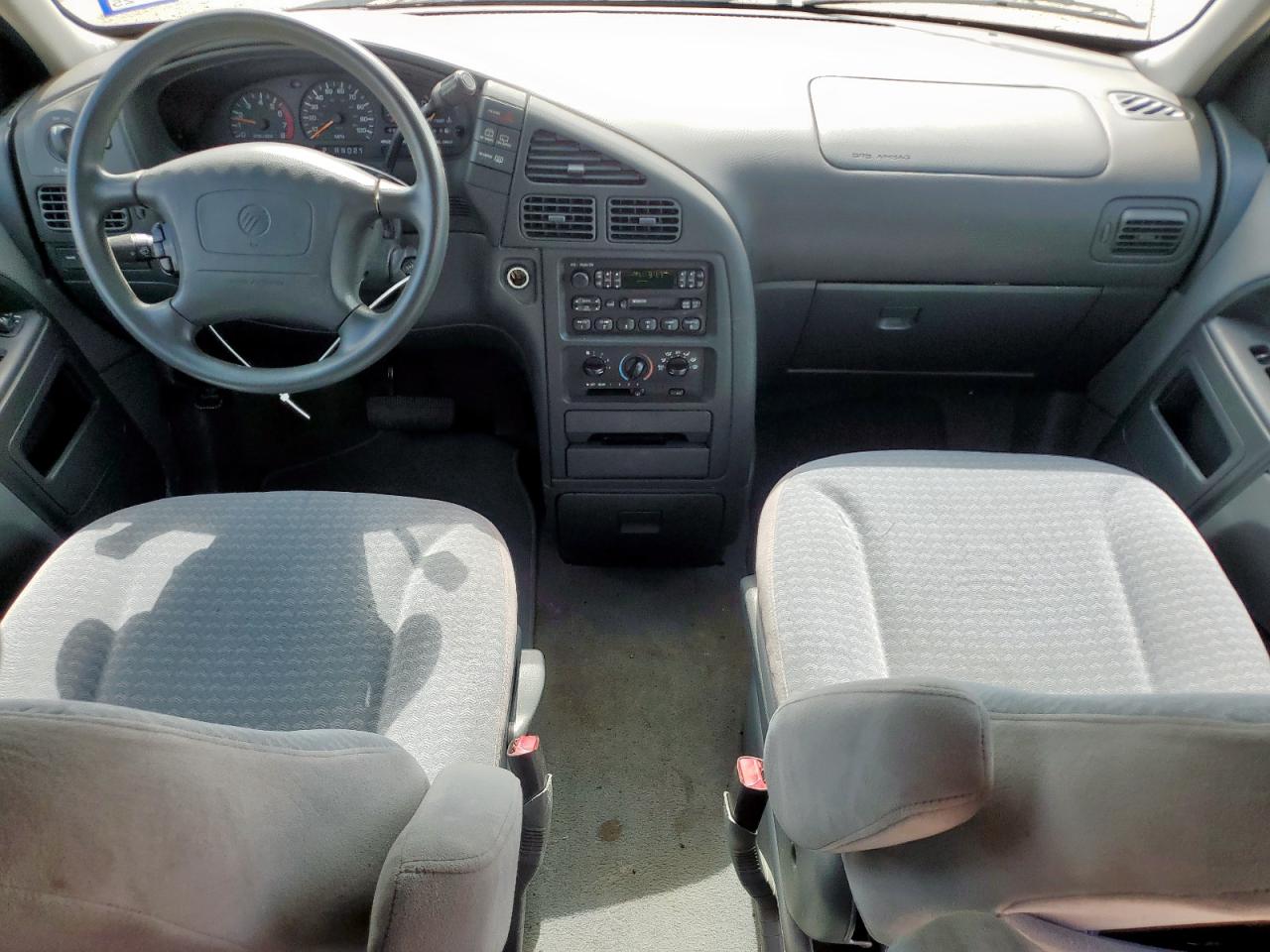 1999 Mercury Villager Red vin: 4M2XV11T7XDJ32653
